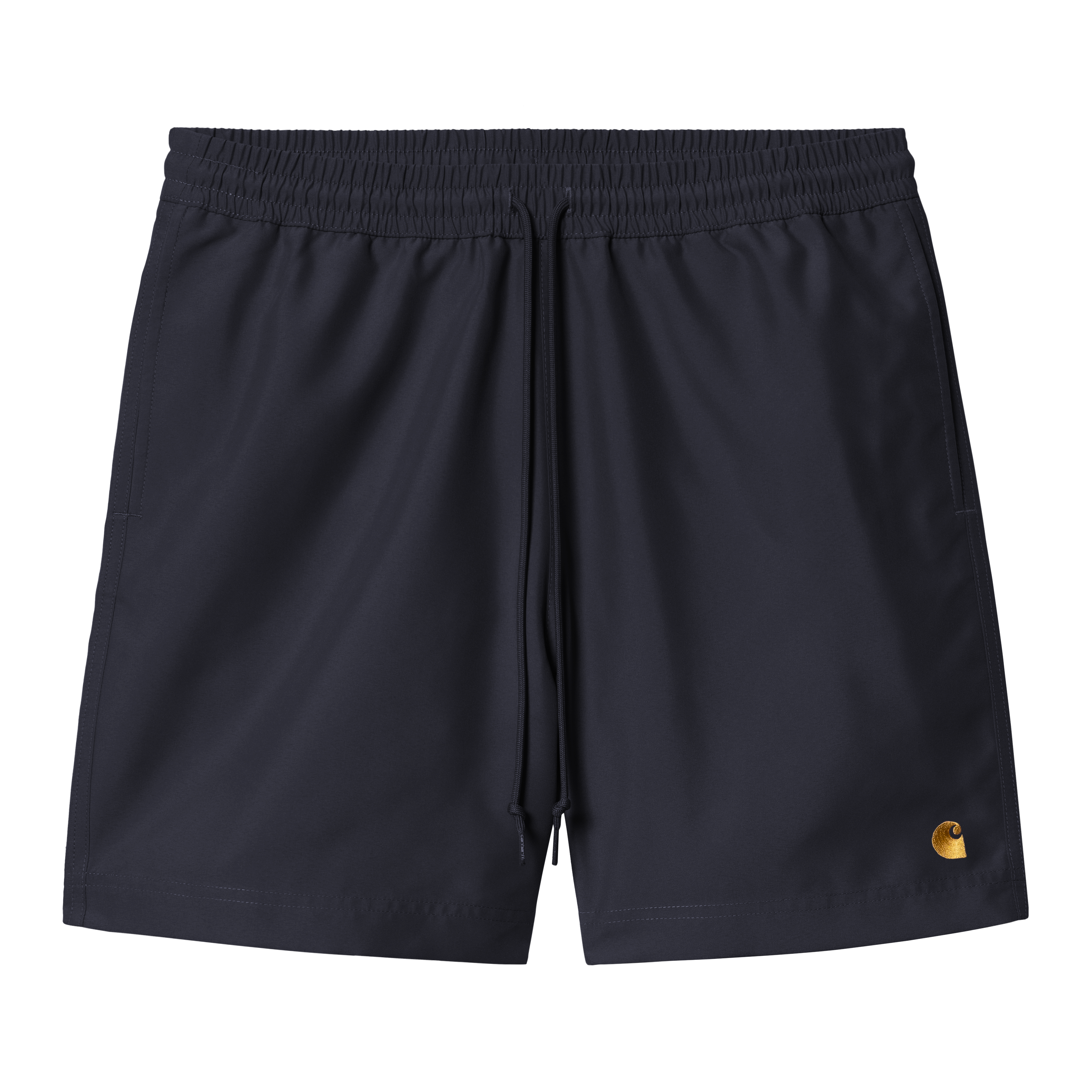 Carhartt WIP Chase Swim Trunks, Dark Navy / Gold | Negozio online