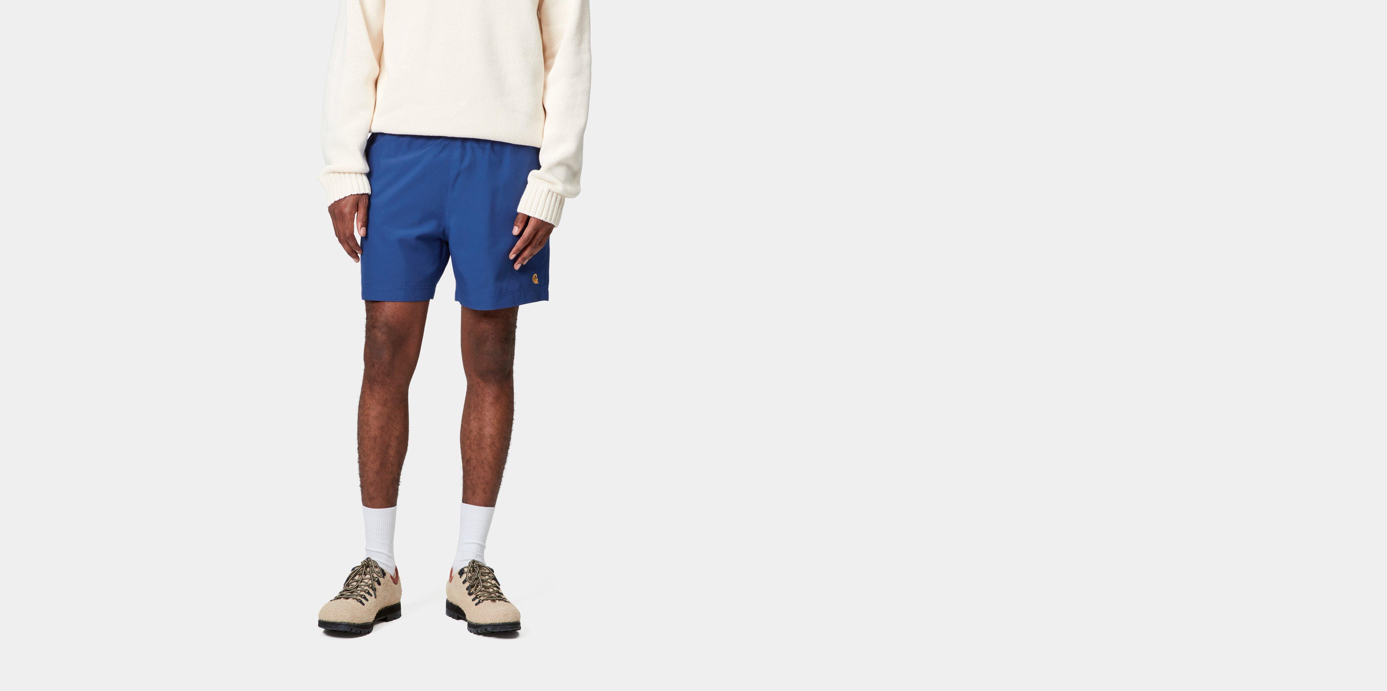 Carhartt WIP Chase Swim Trunks Wolfsbane / Gold | blue | S | Men