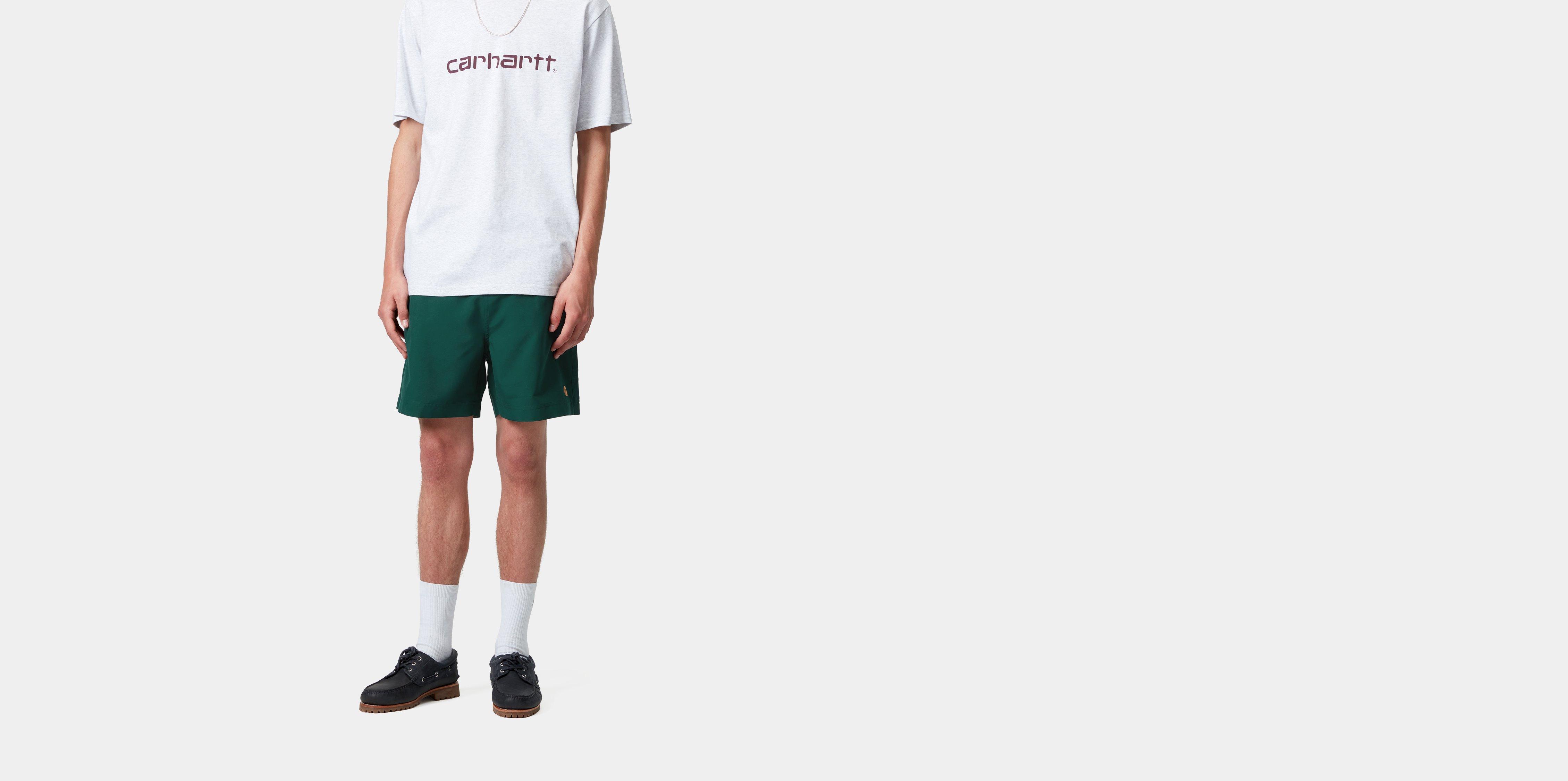 Carhartt WIP Chase Swim Trunks in Grün