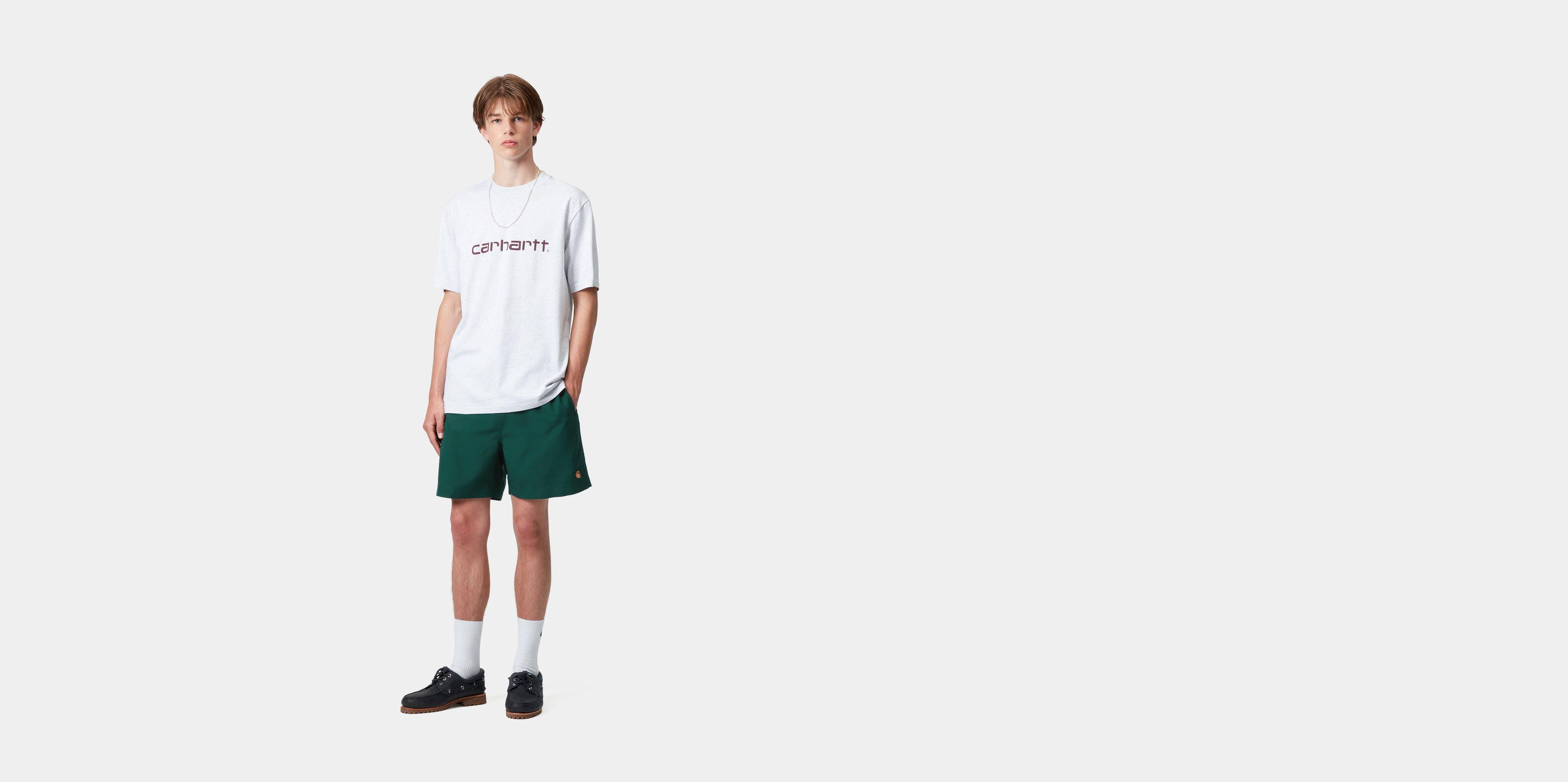 Carhartt WIP Chase Swim Trunks in Grün