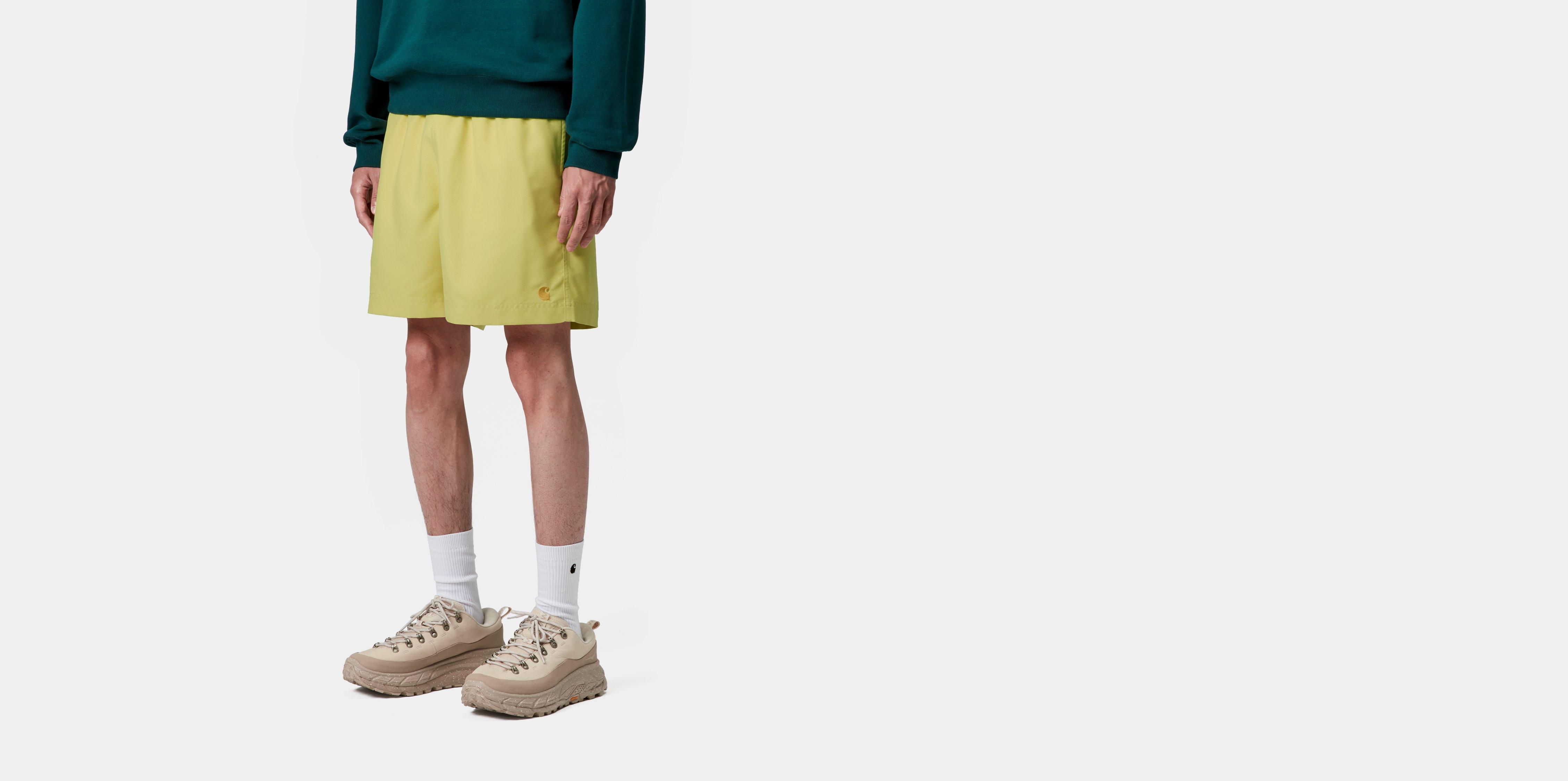 Carhartt WIP Chase Swim Trunks in Yellow