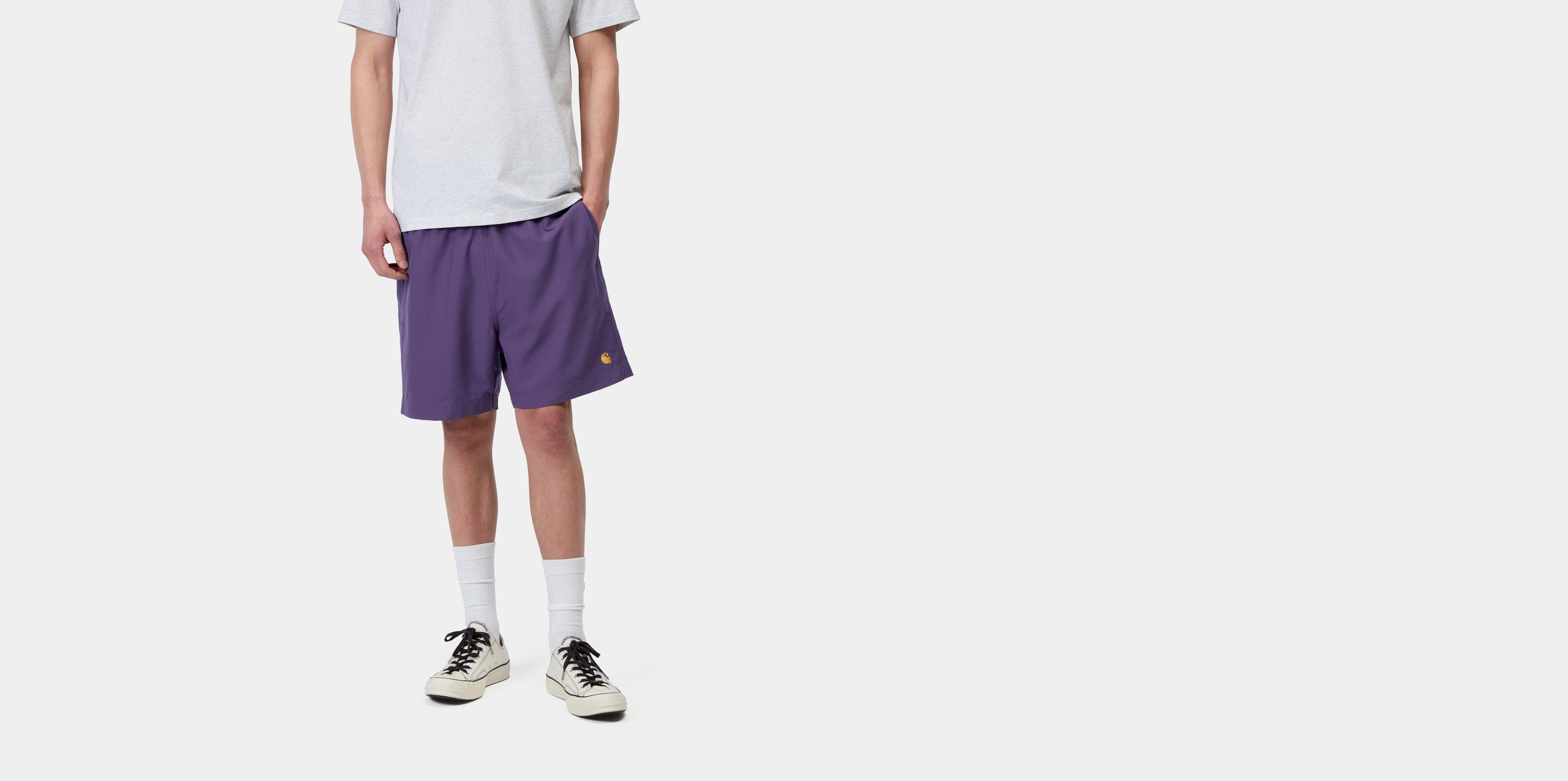 Carhartt WIP Chase Swim Trunks Calla / Gold | purple | XL | Men