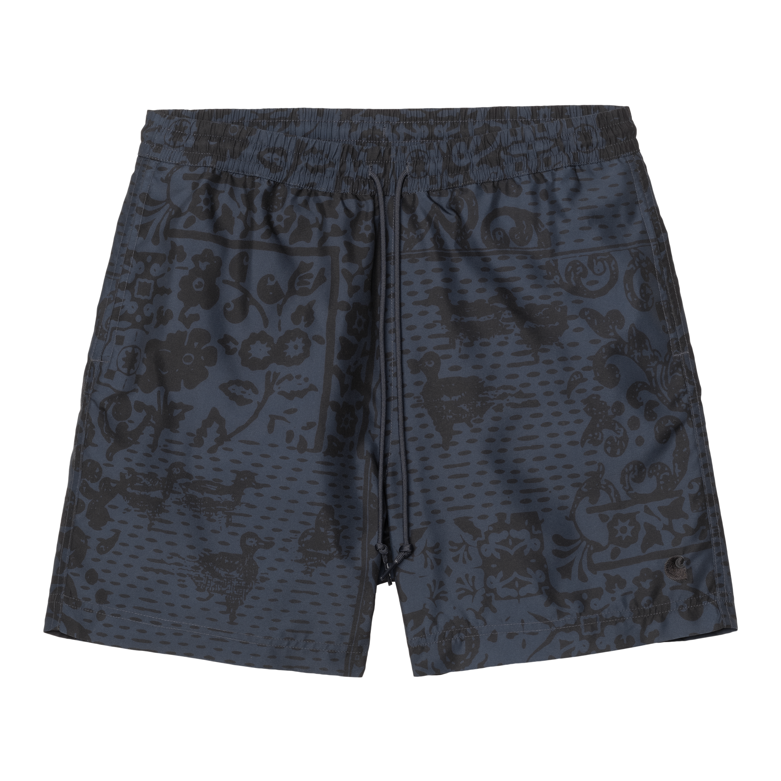 Carhartt WIP Slater Swim Trunks Vestige, Blue | blue|black | XS | Men