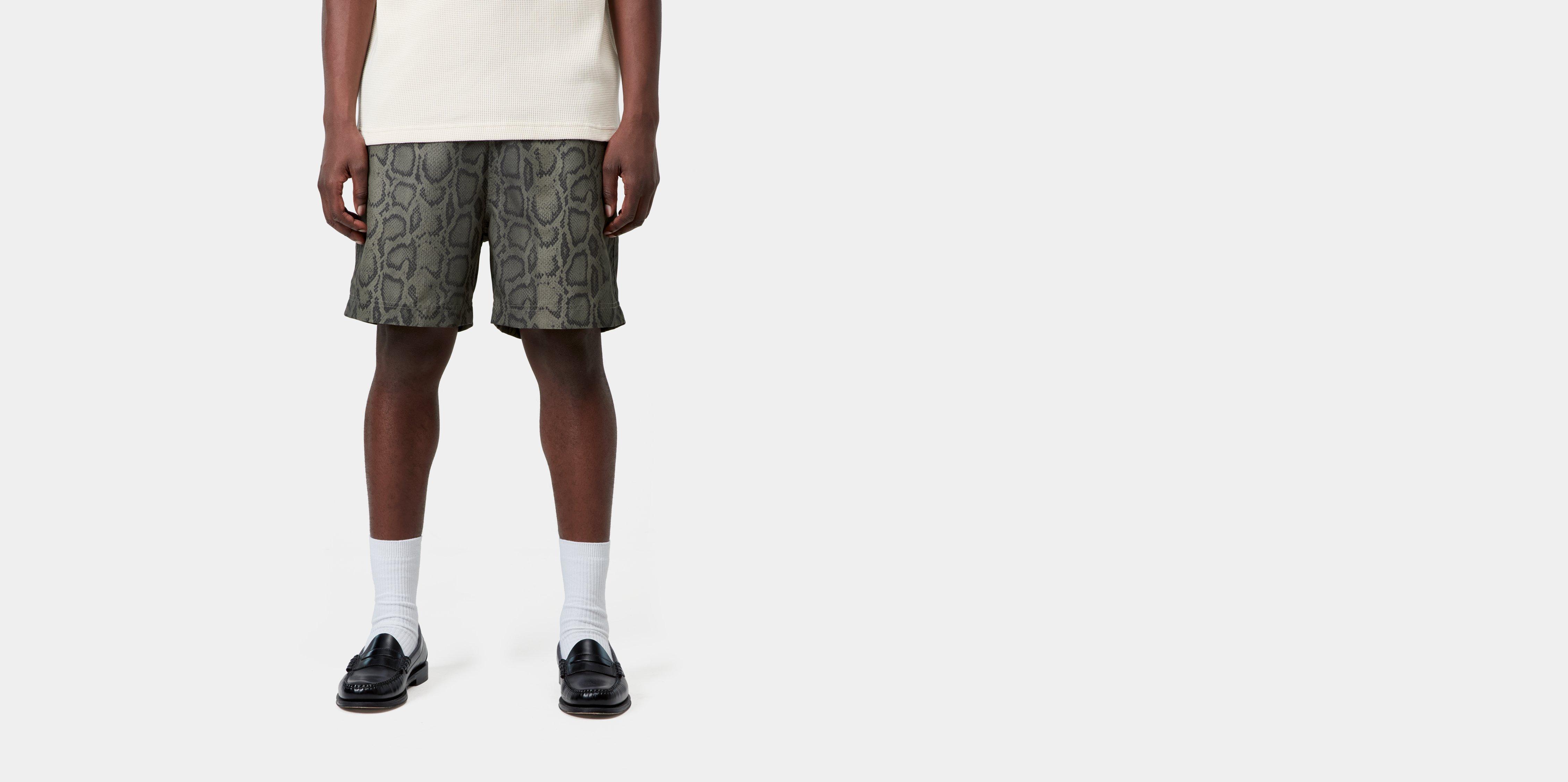 Carhartt WIP Slater Swim Trunks Snake Camo, Leaf | multicolor|green | S | Men