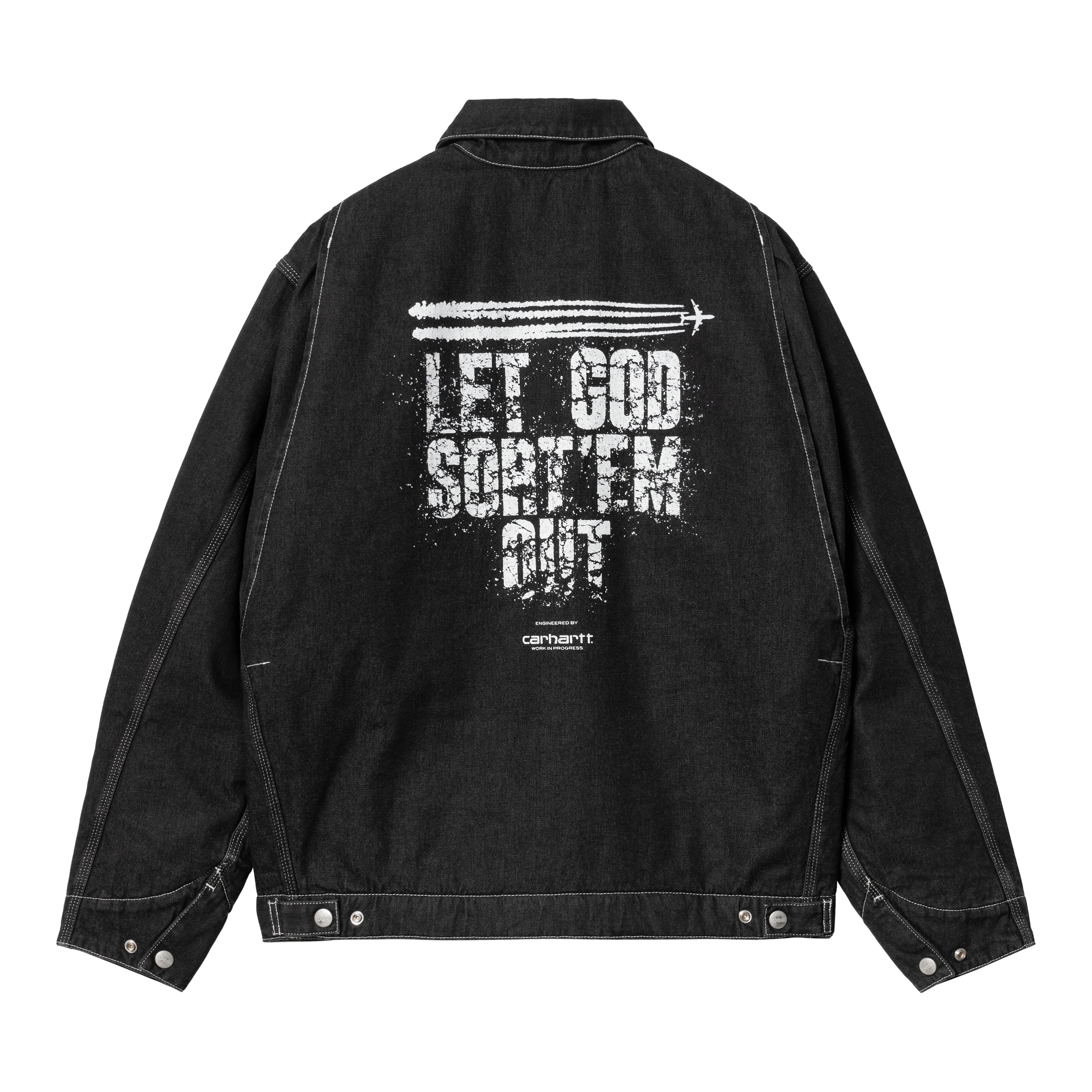 Carhartt WIP Clipse x Carhartt WIP Sweatshirt, Black / White