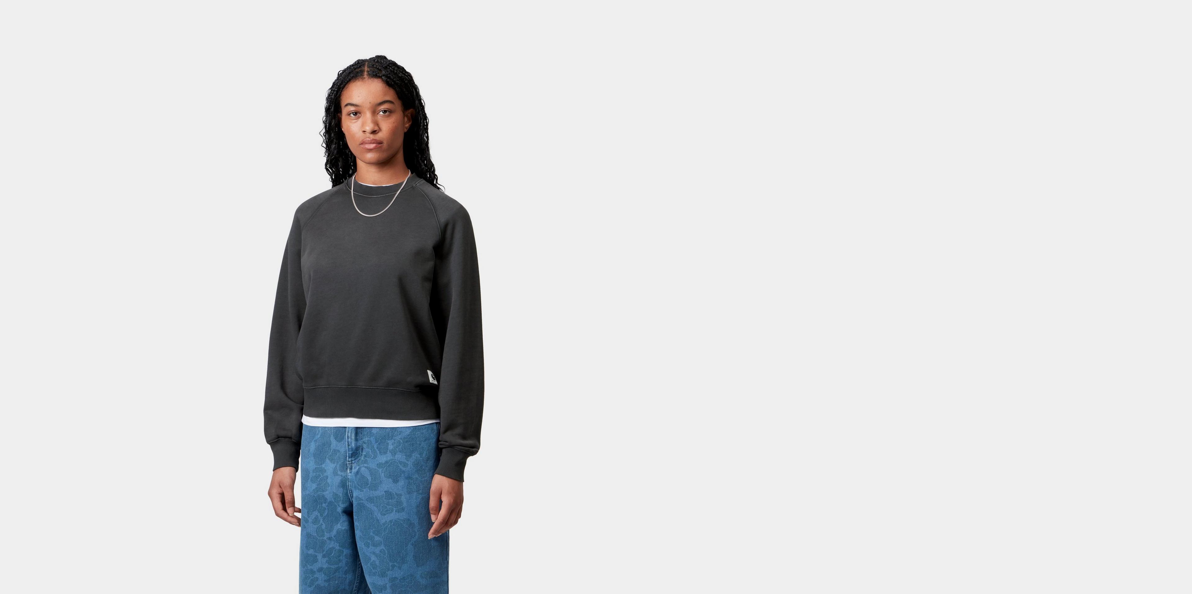 スウェット・トレーナー Carhartt Wip Hudson Black Sweatshirt Carhartt WIP Chase Sweatshirt, Black / Gold | Official