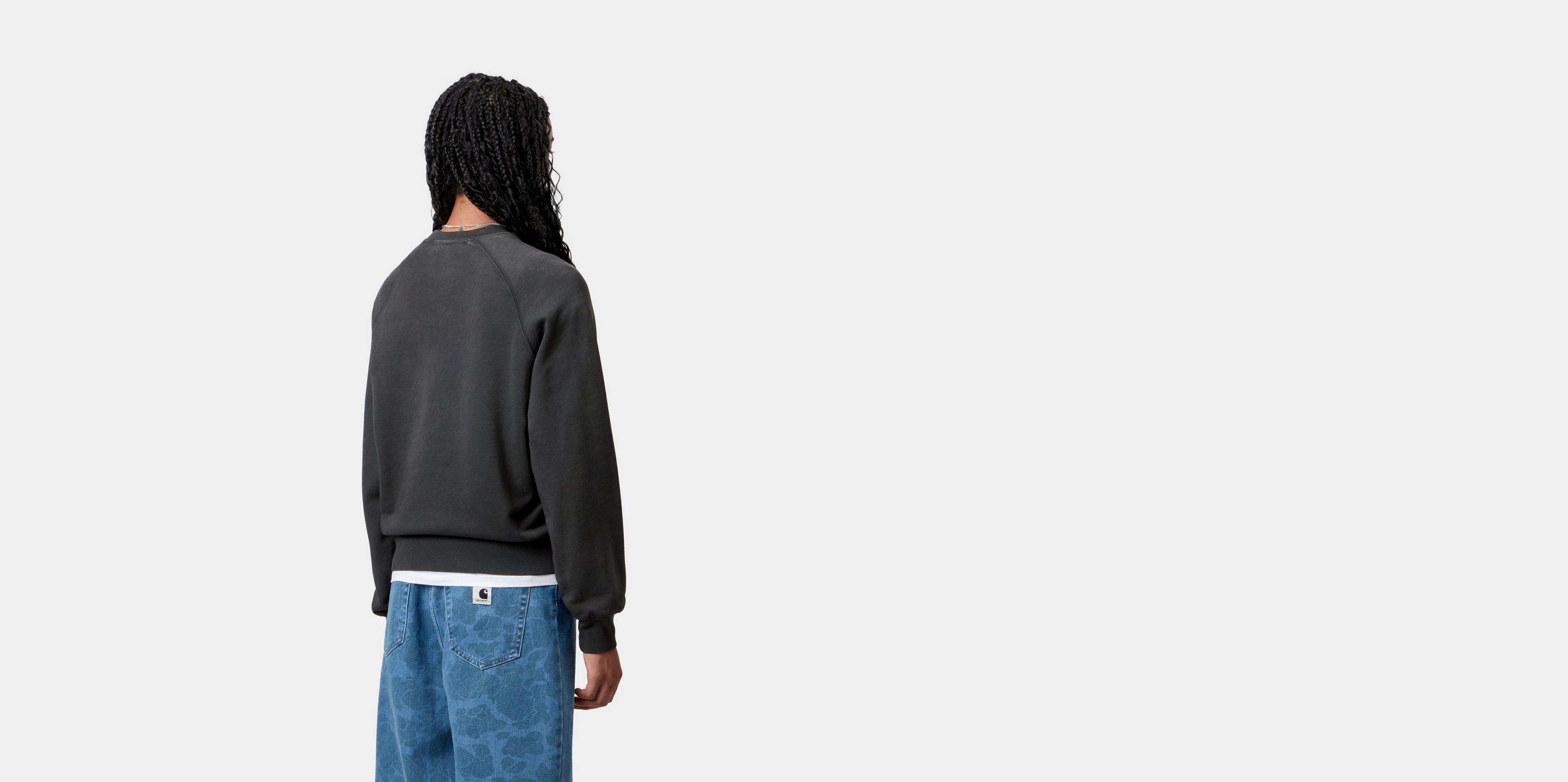 [CARHARTT]★韓国人気★HUDSON SWEATSHIRT Carhartt WIP W' Hudson Sweatshirt, Black | Official Online Store
