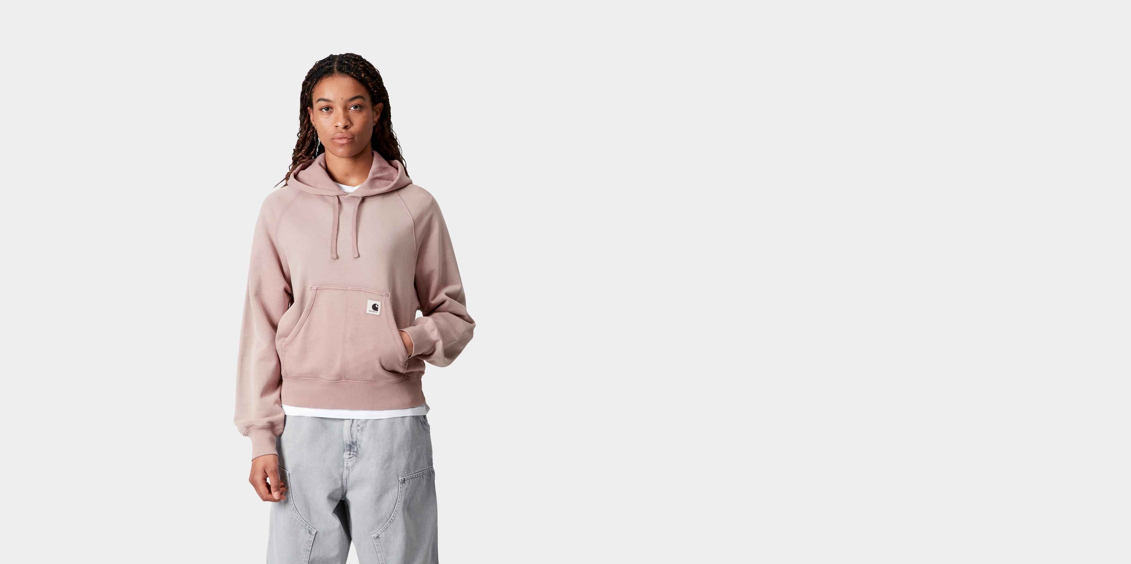 Carhartt WIP W' Hooded Hudson Sweatshirt, Daphne | Official
