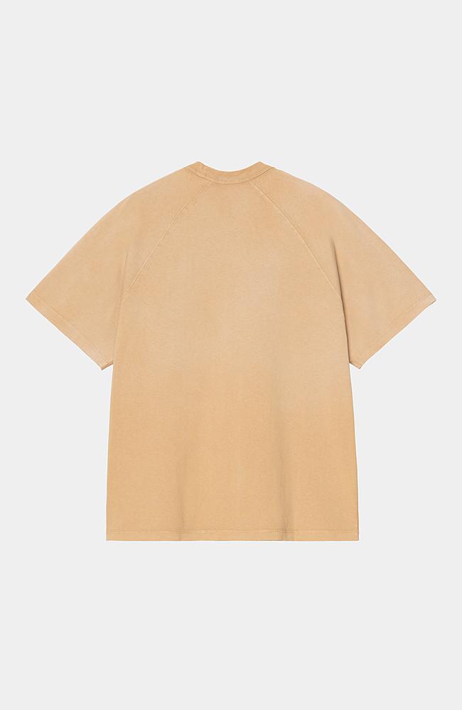 【Carhartt】 ★ S/S HONUS T-SHIRT ★ WIDE FIT Carhartt WIP W' S/S Hudson T-Shirt, Dusty H Brown | Official