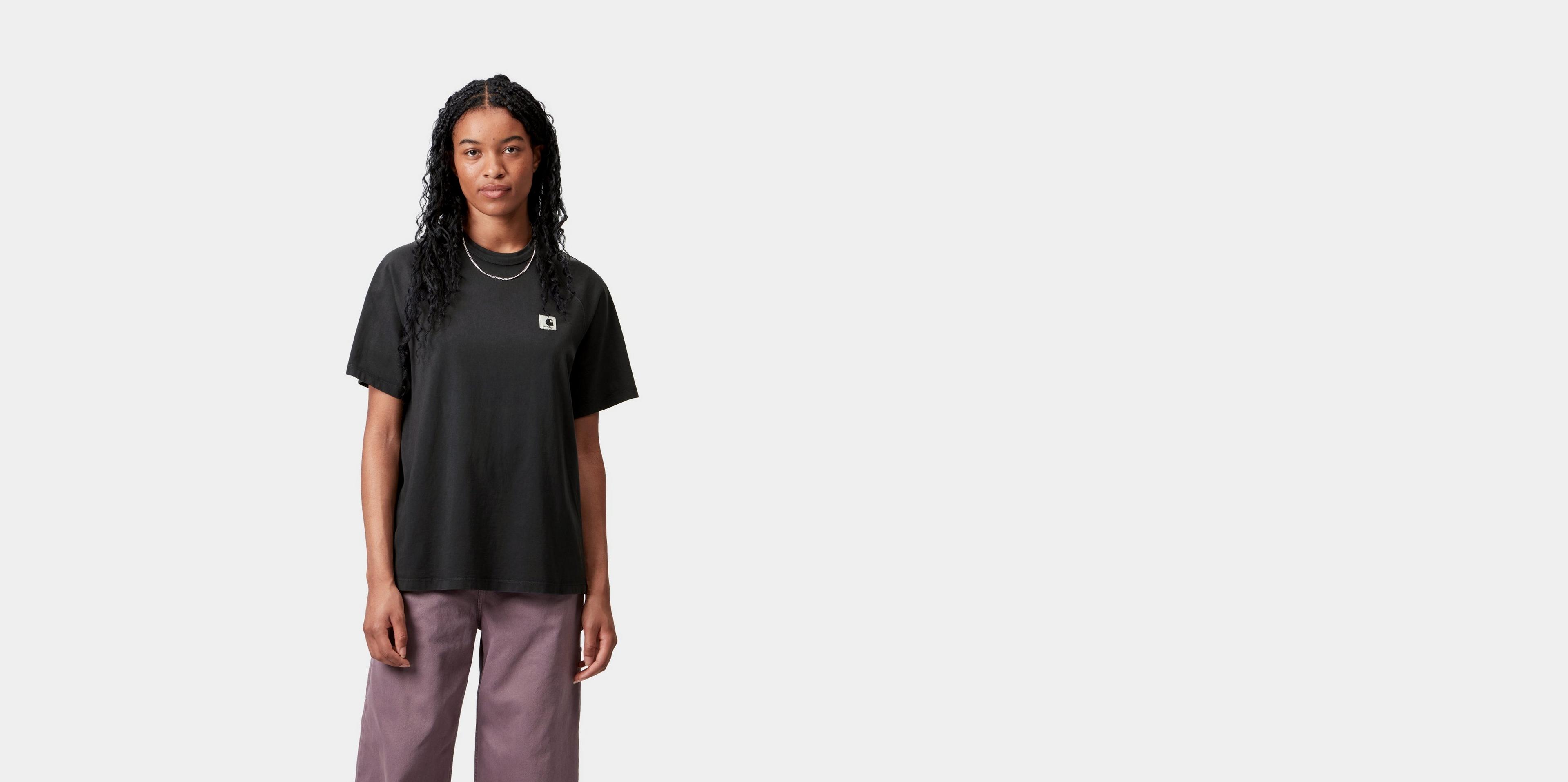 Carhartt WIP W' S/S Hudson T-Shirt, Black | Official Online