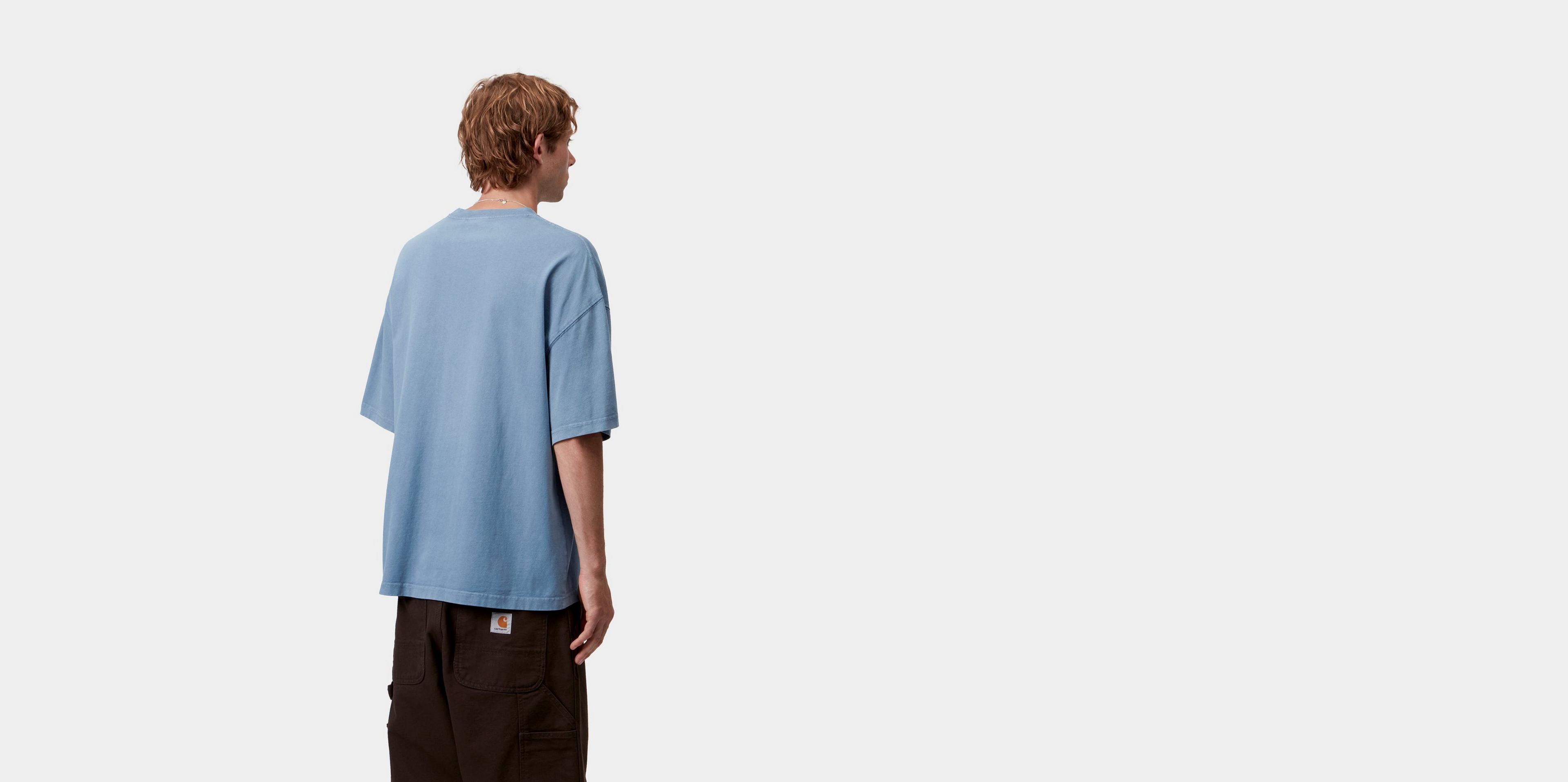 Carhartt WIP S/S Hudson Pocket T-Shirt, Sorrent | Official