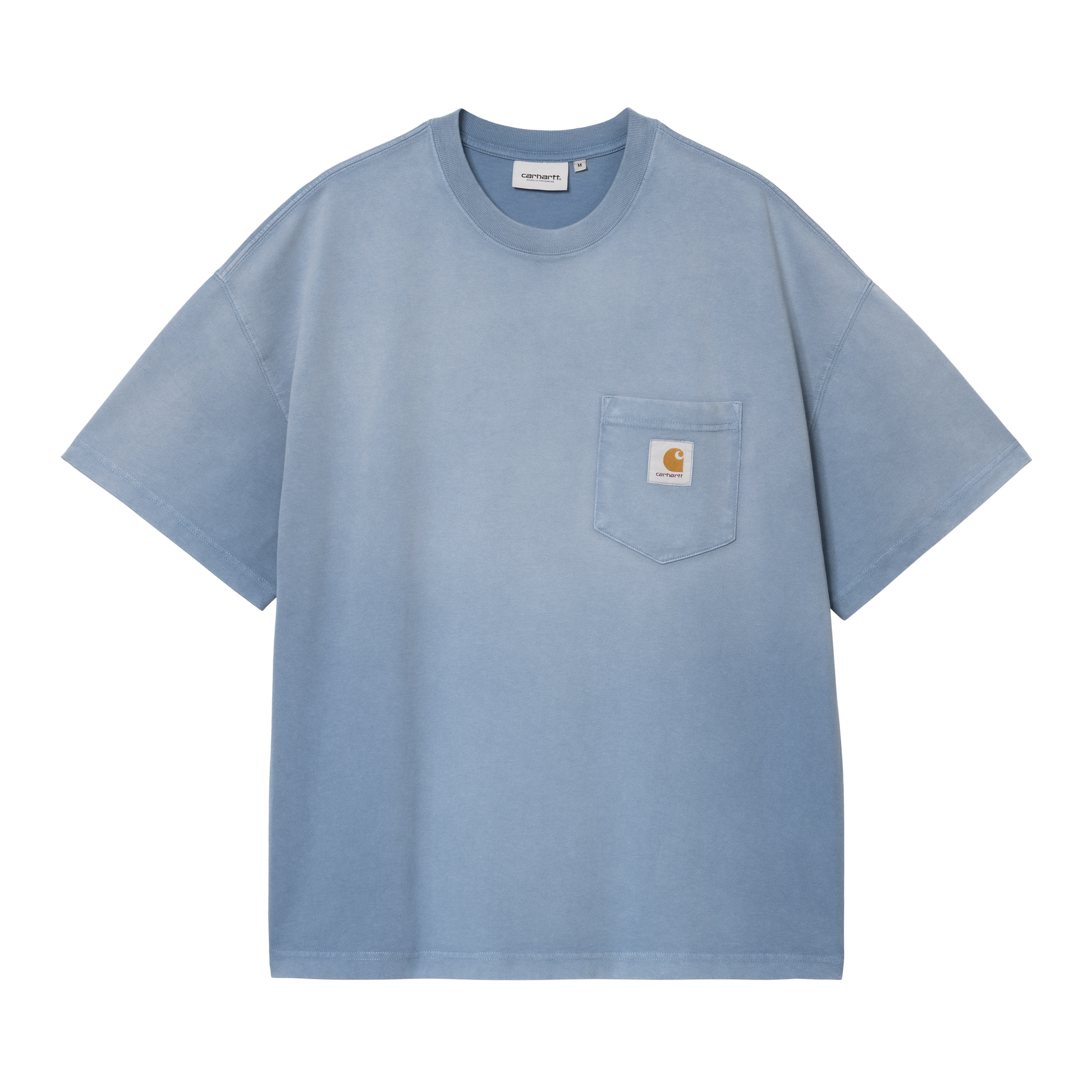 Carhartt WIP Short Sleeve Hudson Pocket T-Shirt in Blue