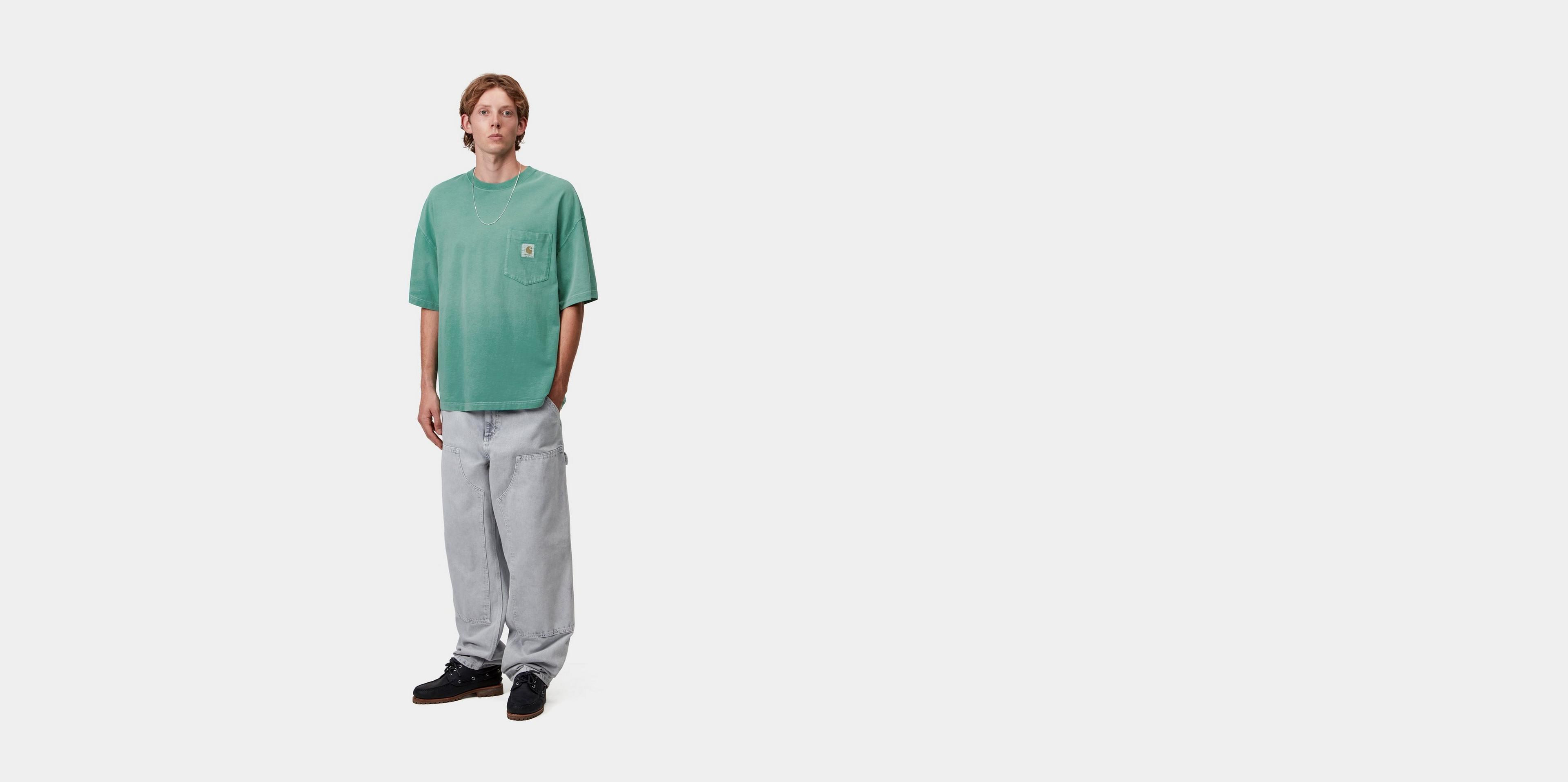Carhartt WIP S/S Hudson Pocket T-Shirt, Saguaro | Official Online
