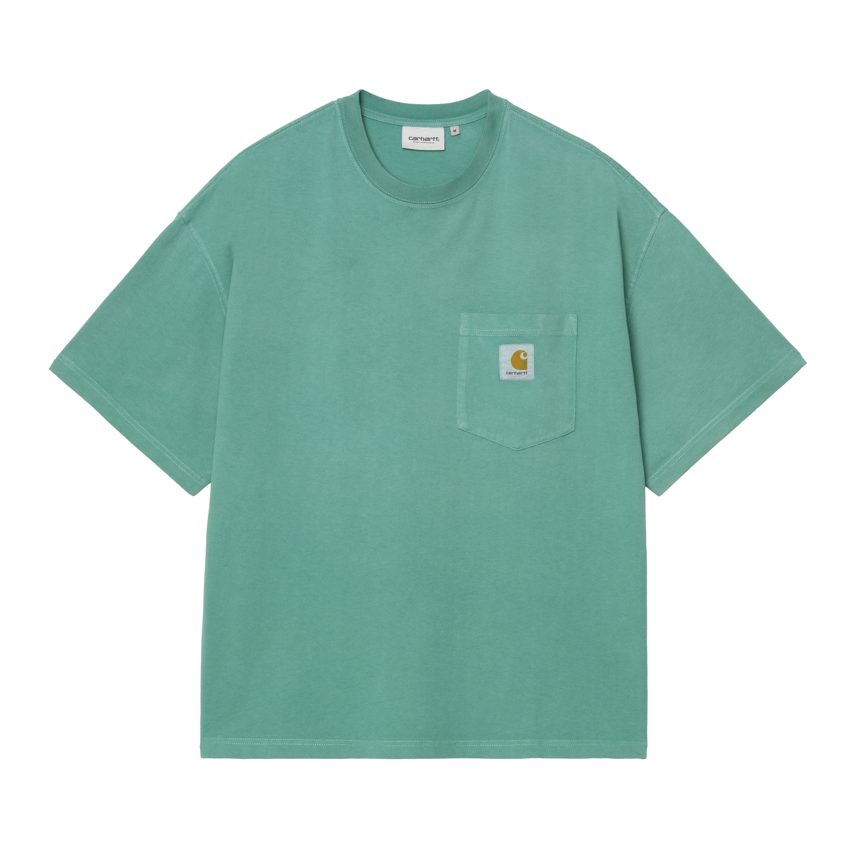 Carhartt WIP S/S Hudson Pocket T-Shirt, Saguaro | Official