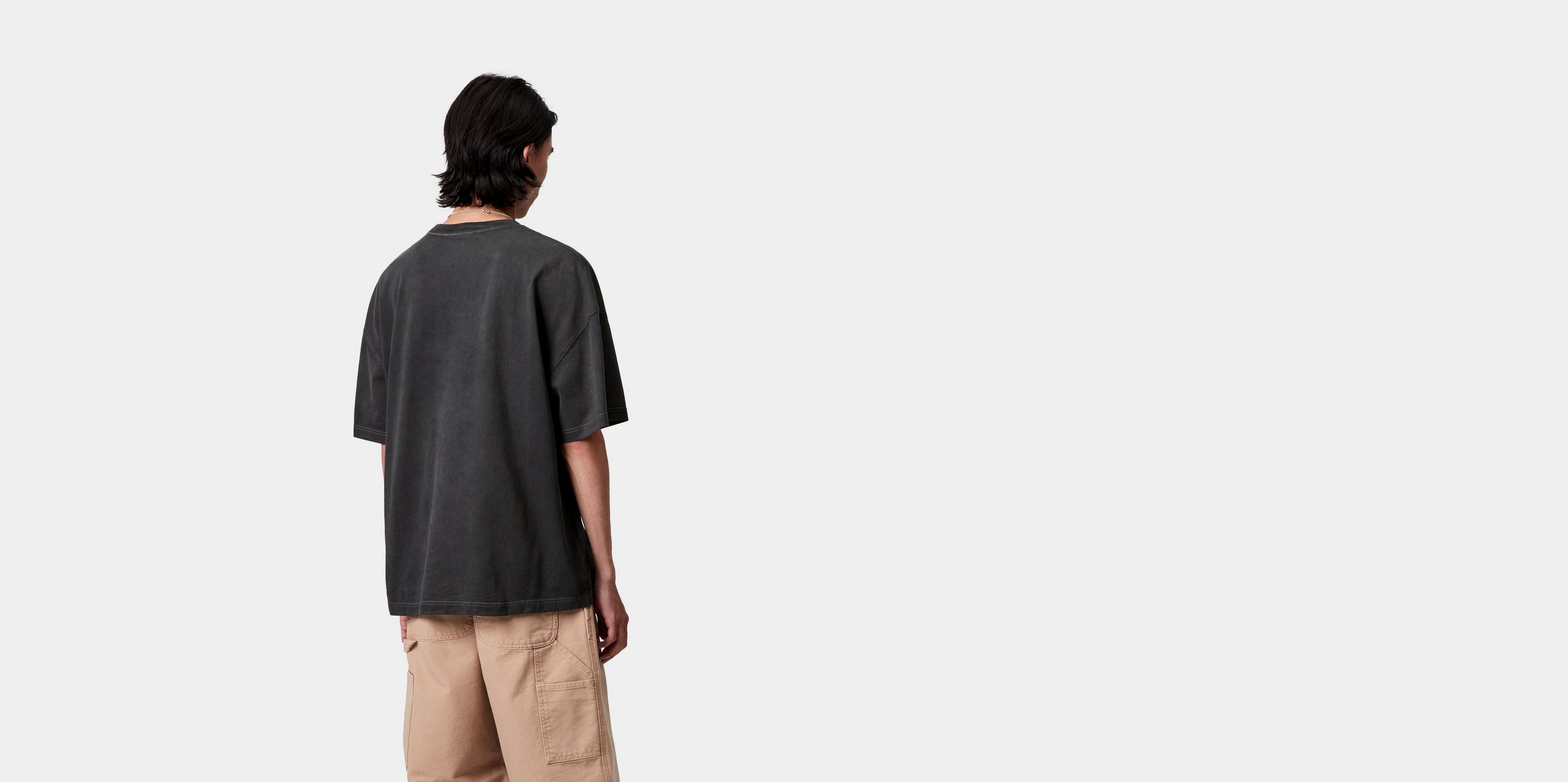 Carhartt WIP S/S Hudson Pocket T-Shirt, Black | Official