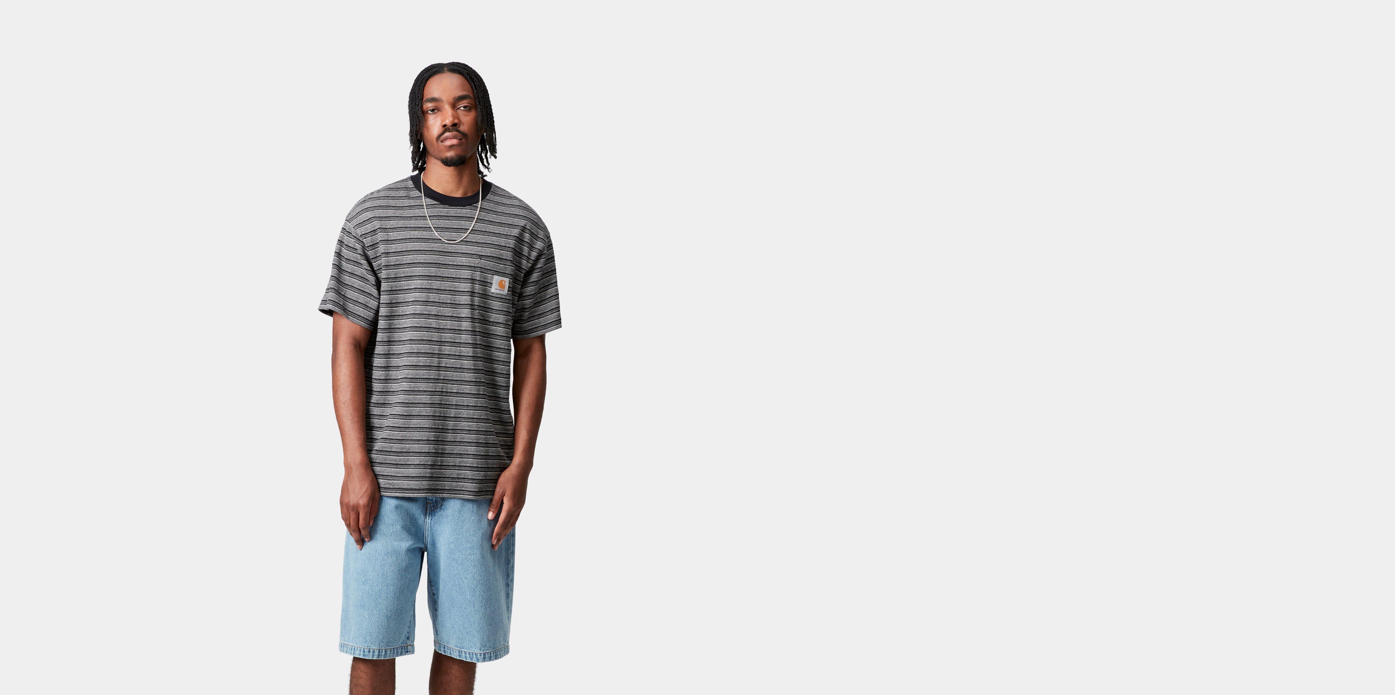 【送料&関税込】Carhartt Short Sleeves Aiken Pocket T-shirt Carhartt WIP S/S Aiken Pocket T-Shirt (100% Cotton Single