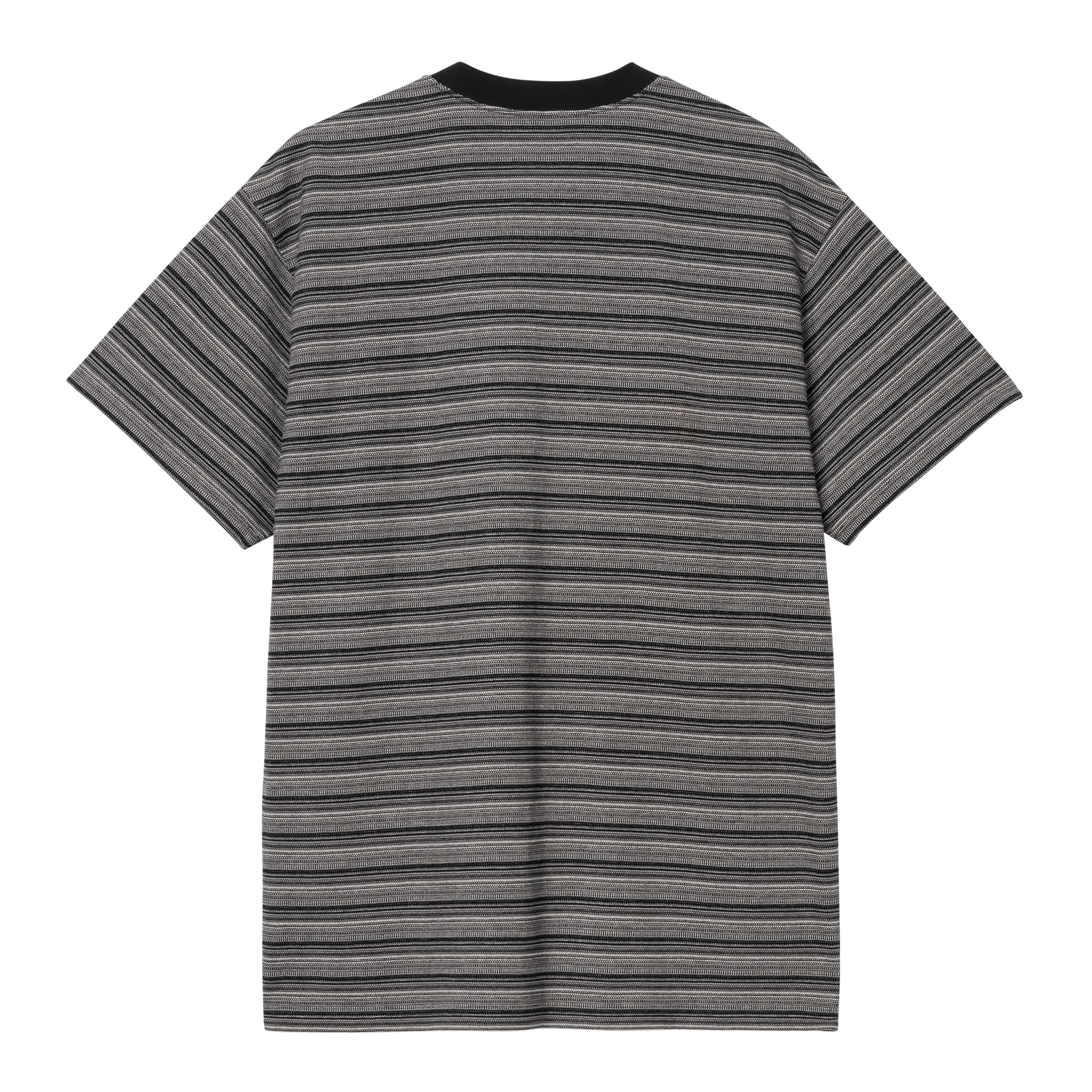 Carhartt WIP S/S Gellar Pocket T-Shirt, Gellar Stripe, Black