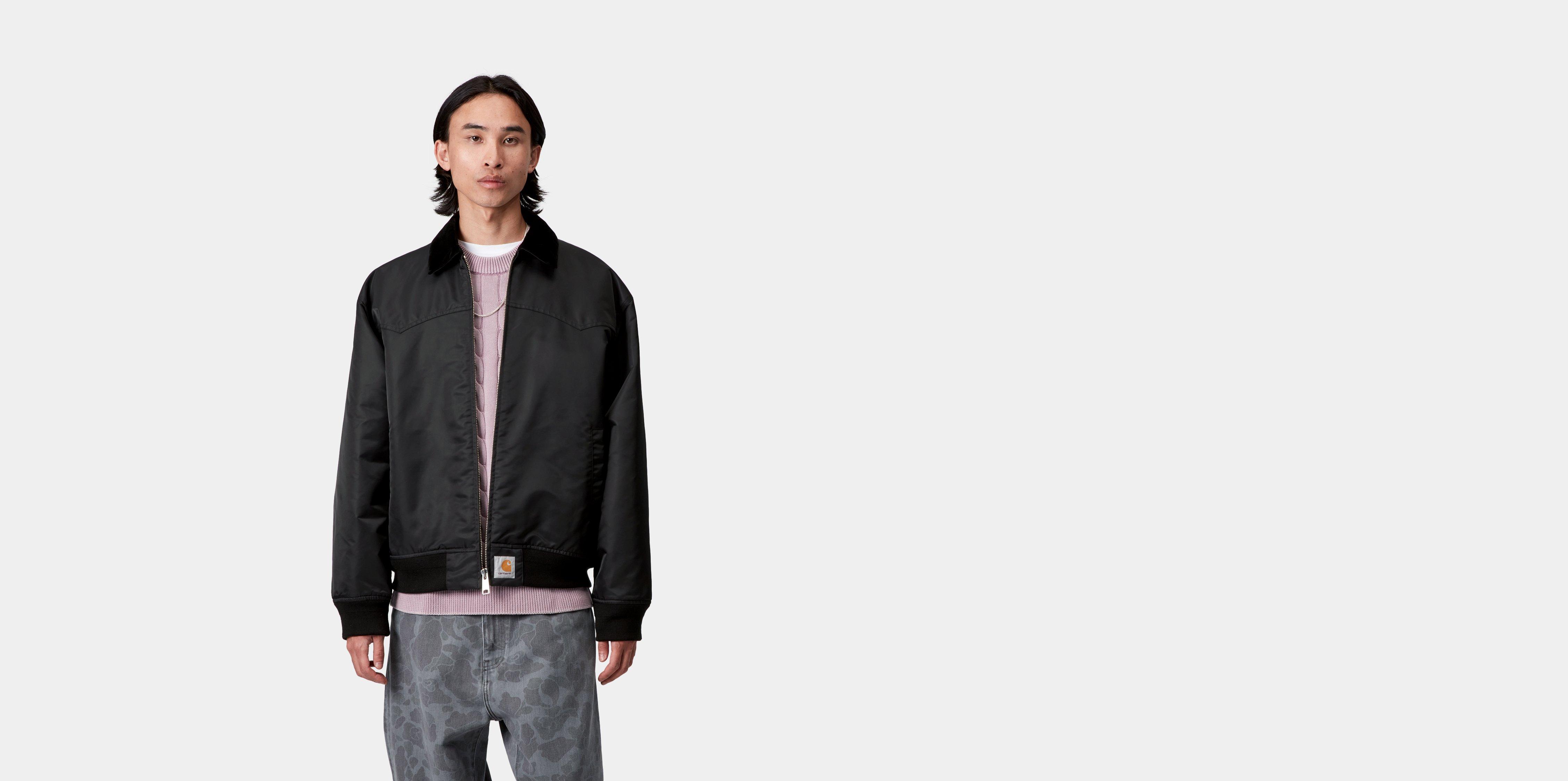 Carhartt WIP Santa Fe Alumni Jacket Black / Scarlet | XL | Men