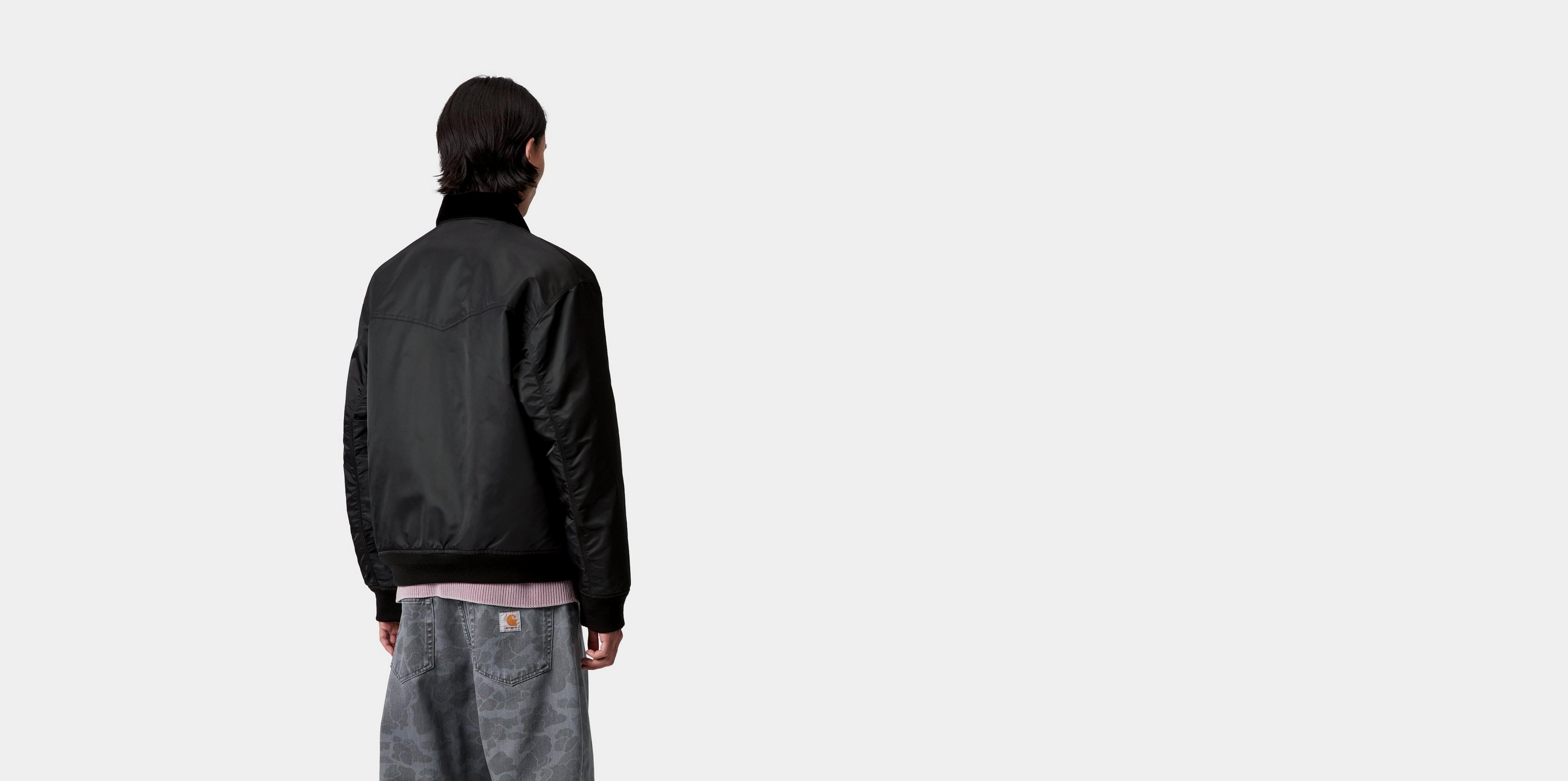 ジャケット・アウター Carhartt Wip Santa Fe Alumni Jacket XS Carhartt WIP Santa Fe Alumni Jacket, Black / Scarlet