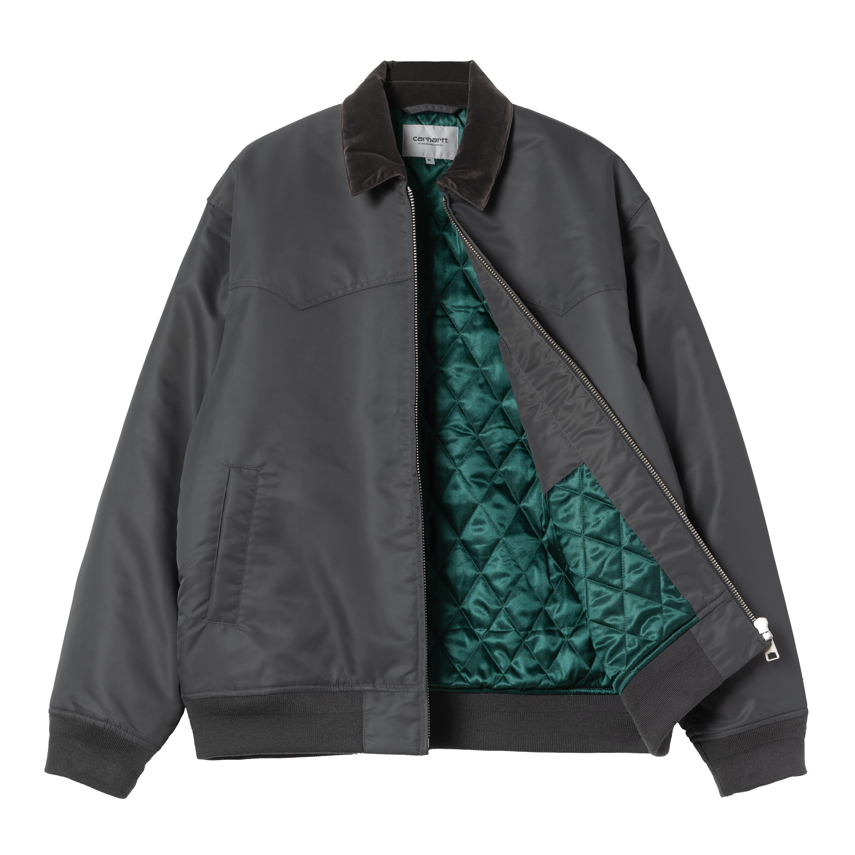 Carhartt WIP Santa Fe Alumni Jacket in Grey