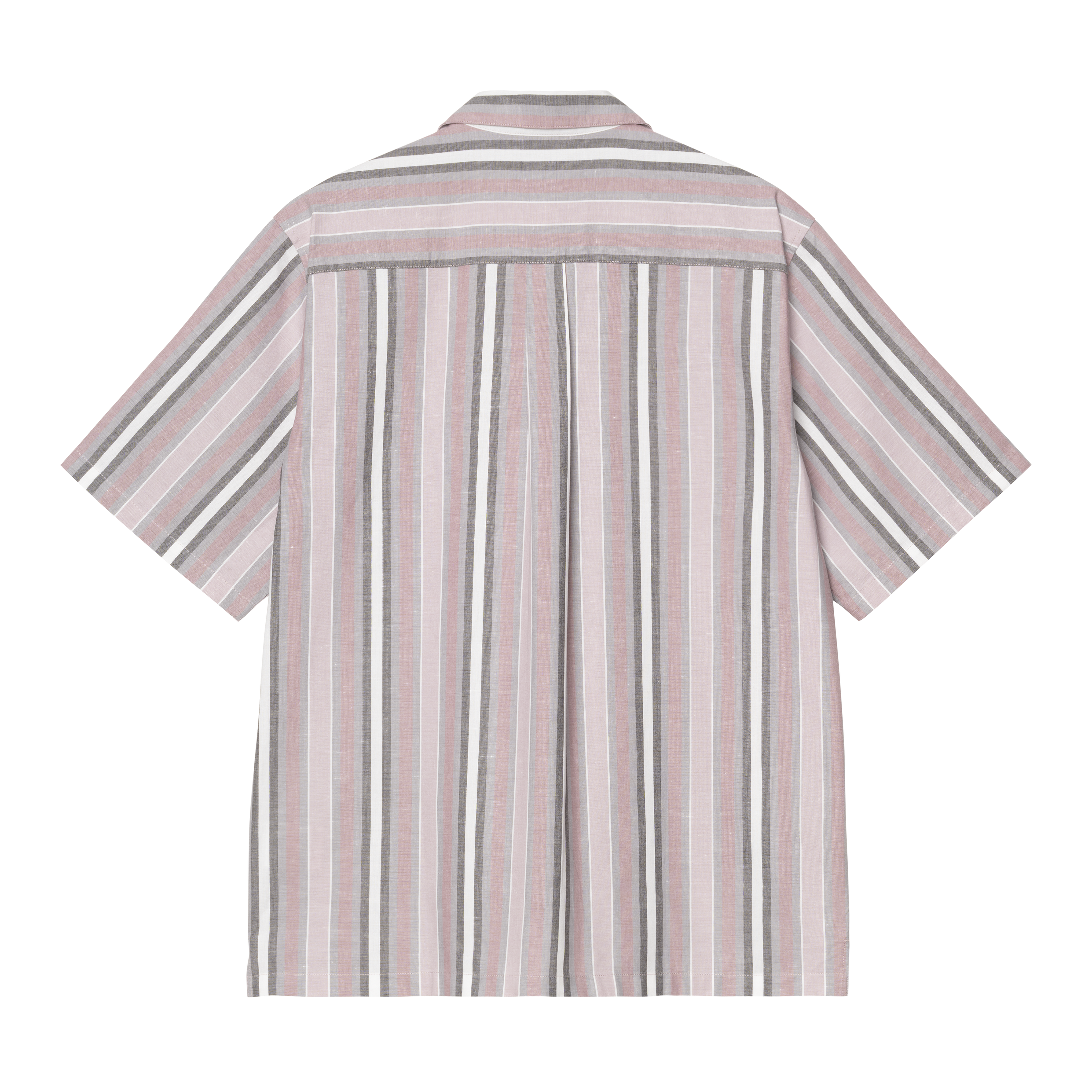 Carhartt WIP S/S Folsey Shirt, Folsey Stripe, Hortensia / White
