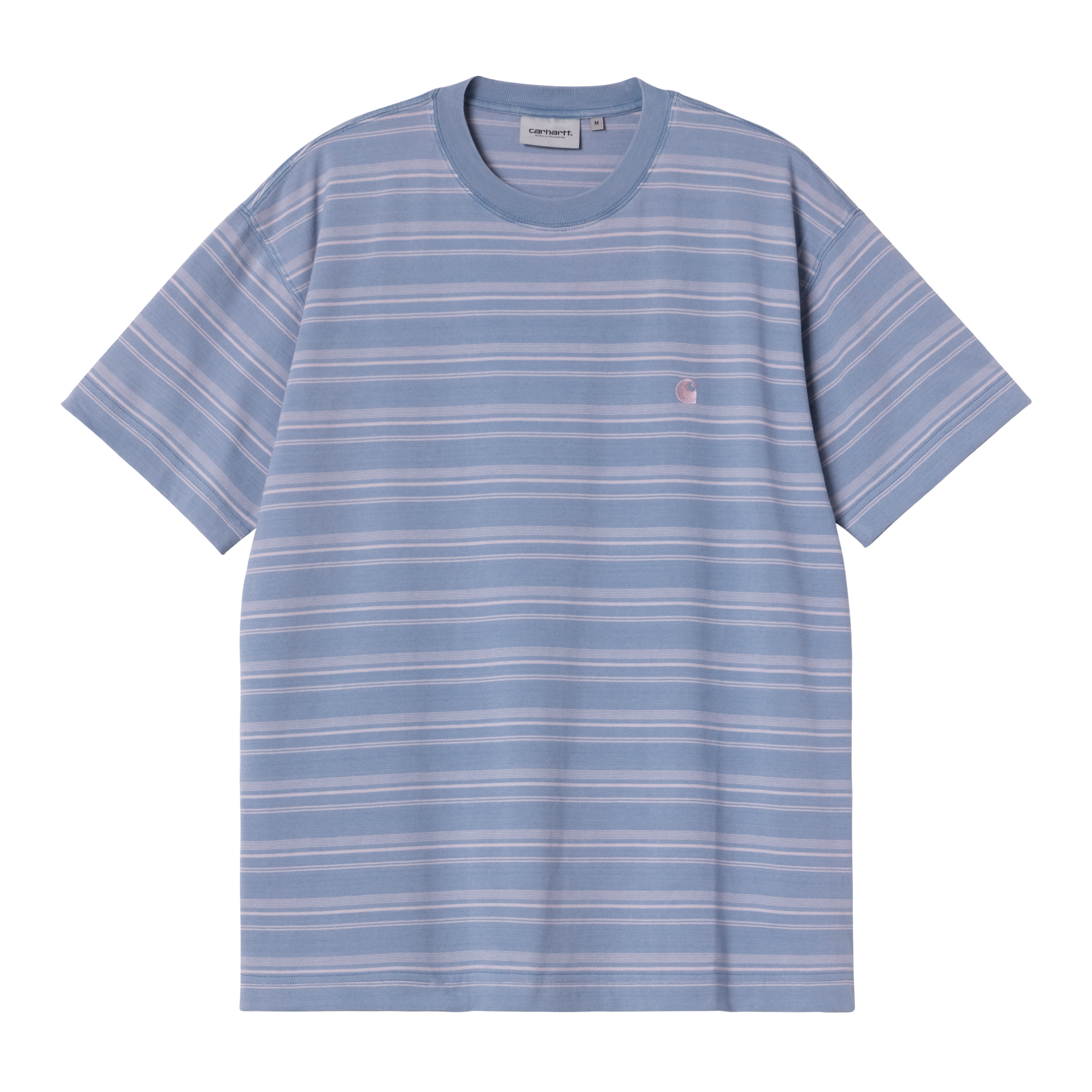 Carhartt WIP S/S Brodine T-Shirt, Brodine Stripe, Sorrent