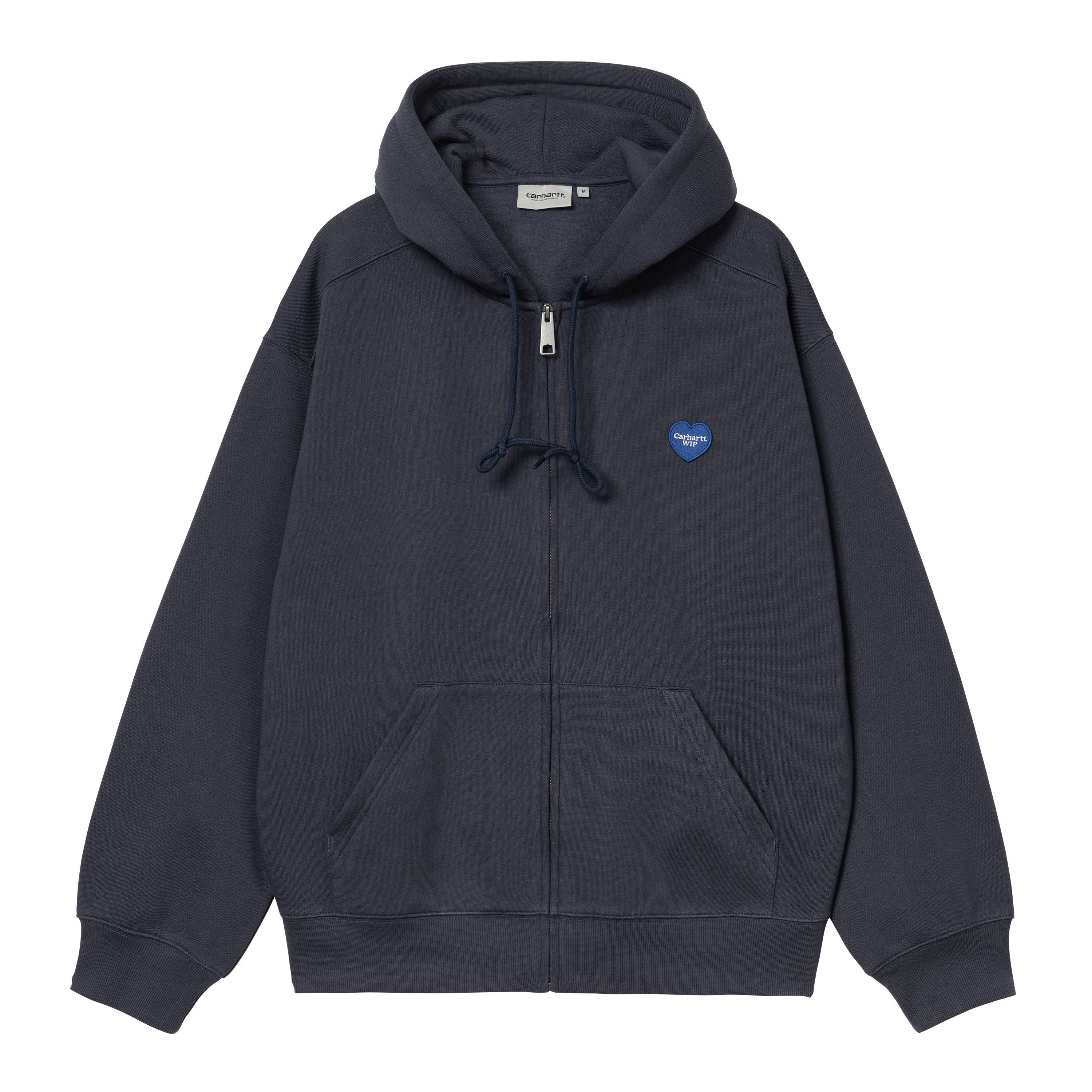 Carhartt WIP Hooded Heart II Hartt Sweat Jacket, Blue