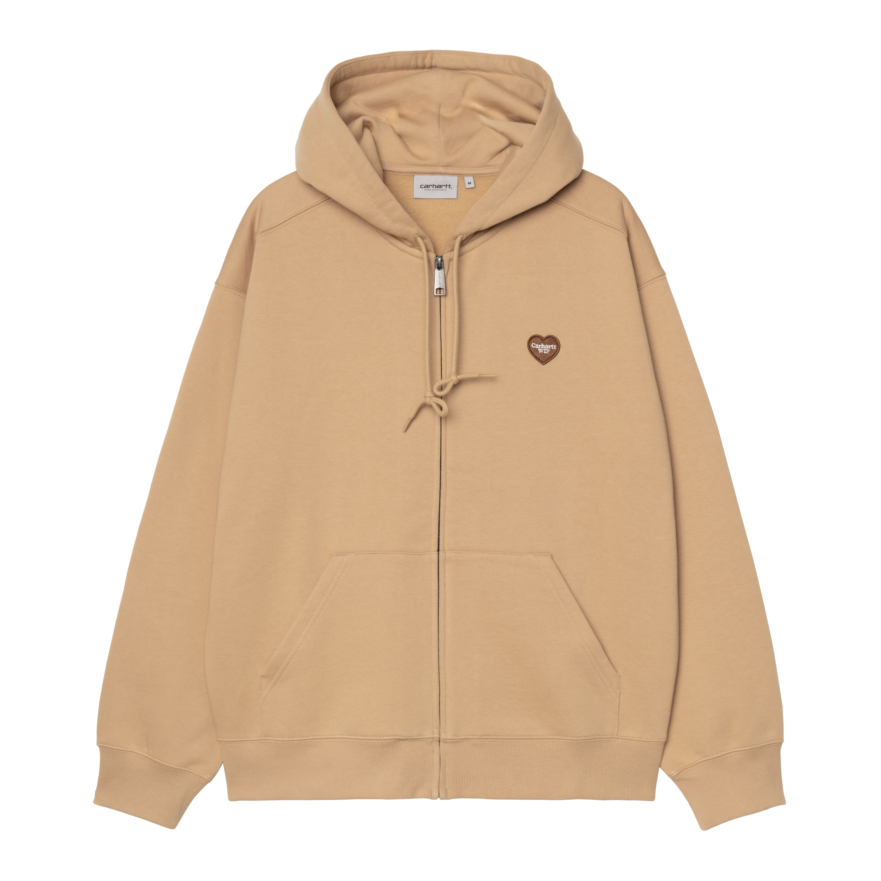 Carhartt WIP Hooded Heart II Hartt Sweat Jacket en Marrón