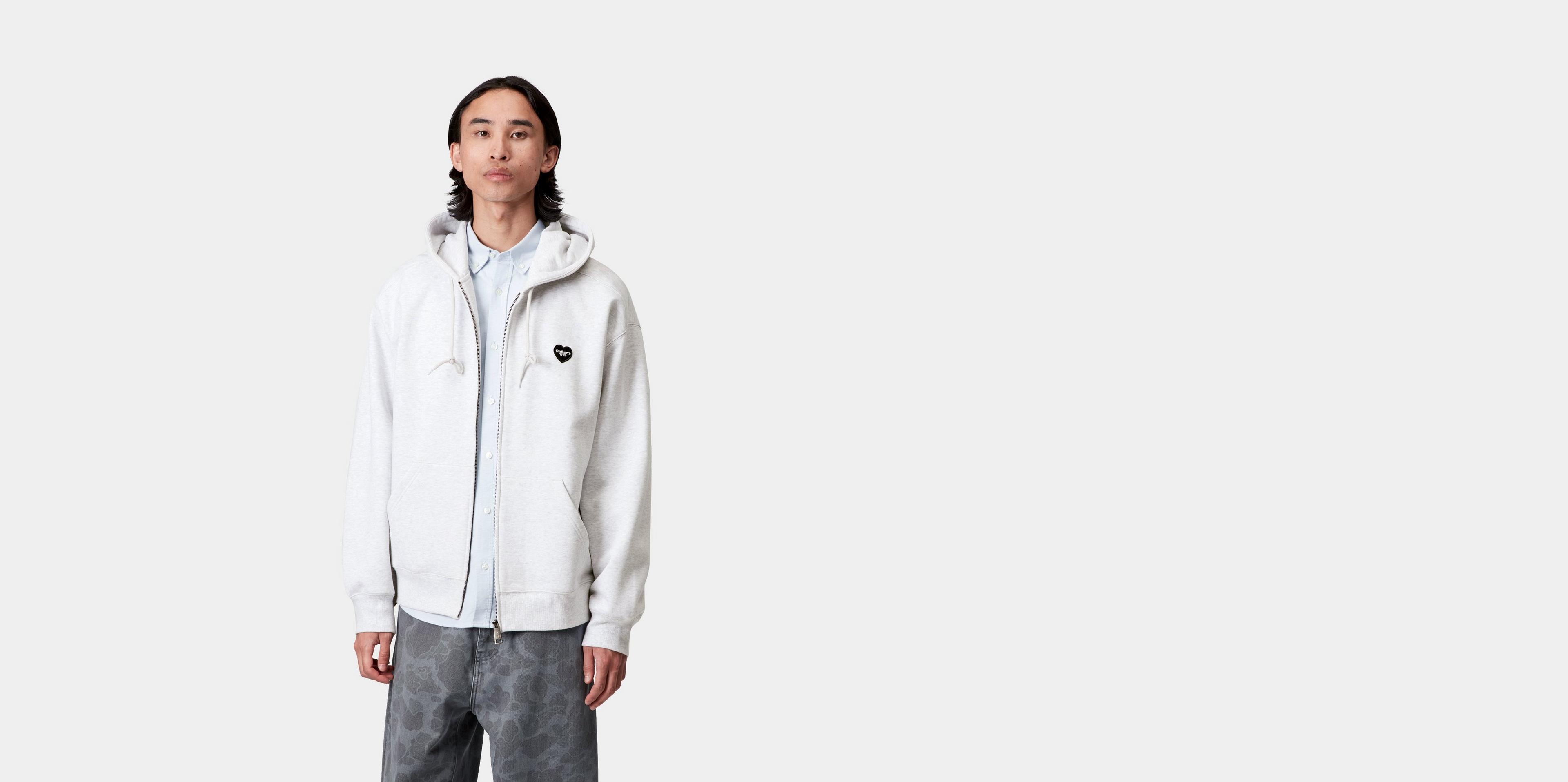 ★NEW★carhartt★HOODED HEART II HARTT SWEAT JACKET Carhartt WIP Hooded Heart II Hartt Sweat Jacket, Black