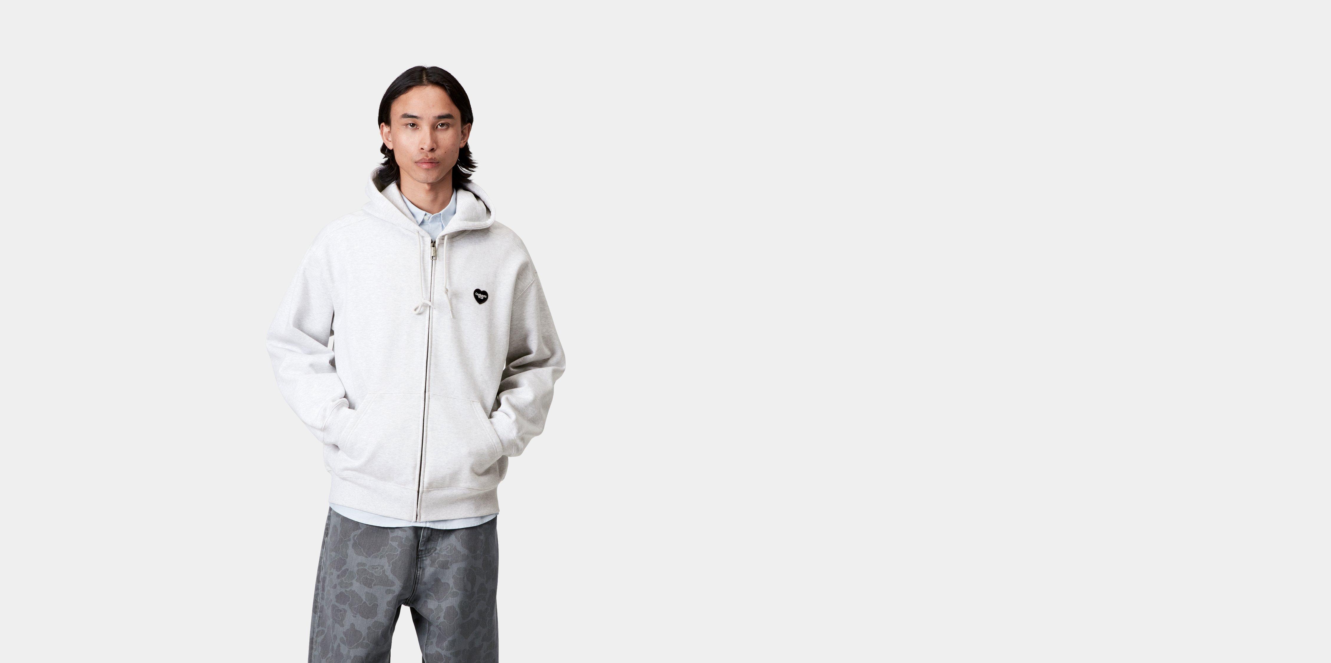 CARHARTT Hooded Heart フーディー ★ライトグレーXXL Carhartt WIP Harttronix Car-Lux Hooded Jack | Dark Grey