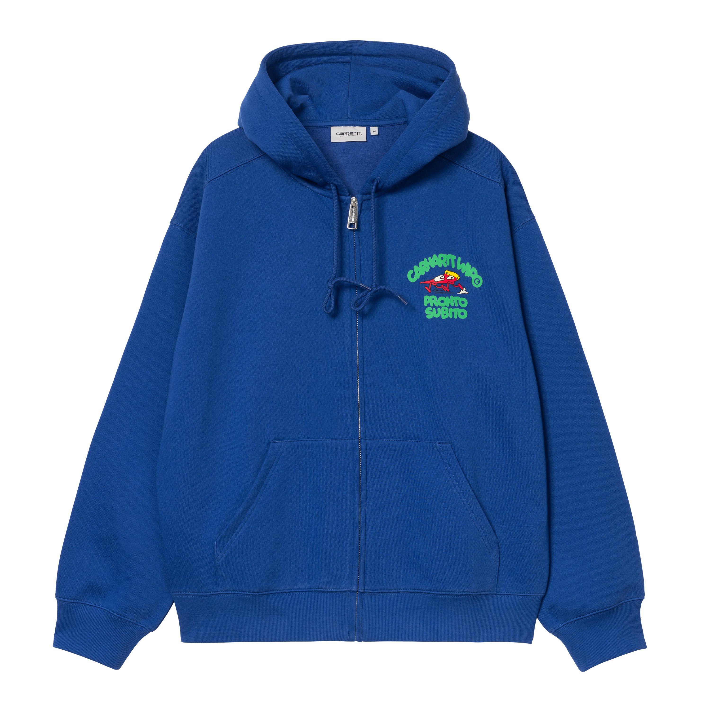 Carhartt WIP Hooded Pronto Sweat Jacket in Blue