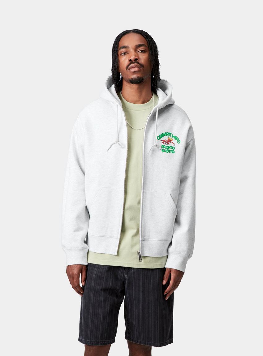 【carhartt】Hooded Prontoスウェットジップフーディ/AshHeather Carhartt WIP Hooded Pronto Sweat Jacket, Ash Heather