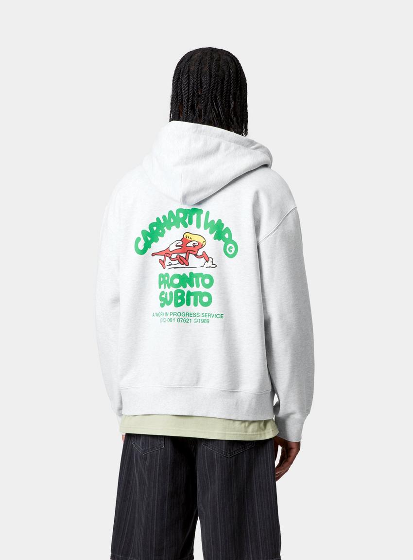 【carhartt】Hooded Prontoスウェットジップフーディ/AshHeather Carhartt WIP Hooded Pronto Sweat Jacket, Ash Heather