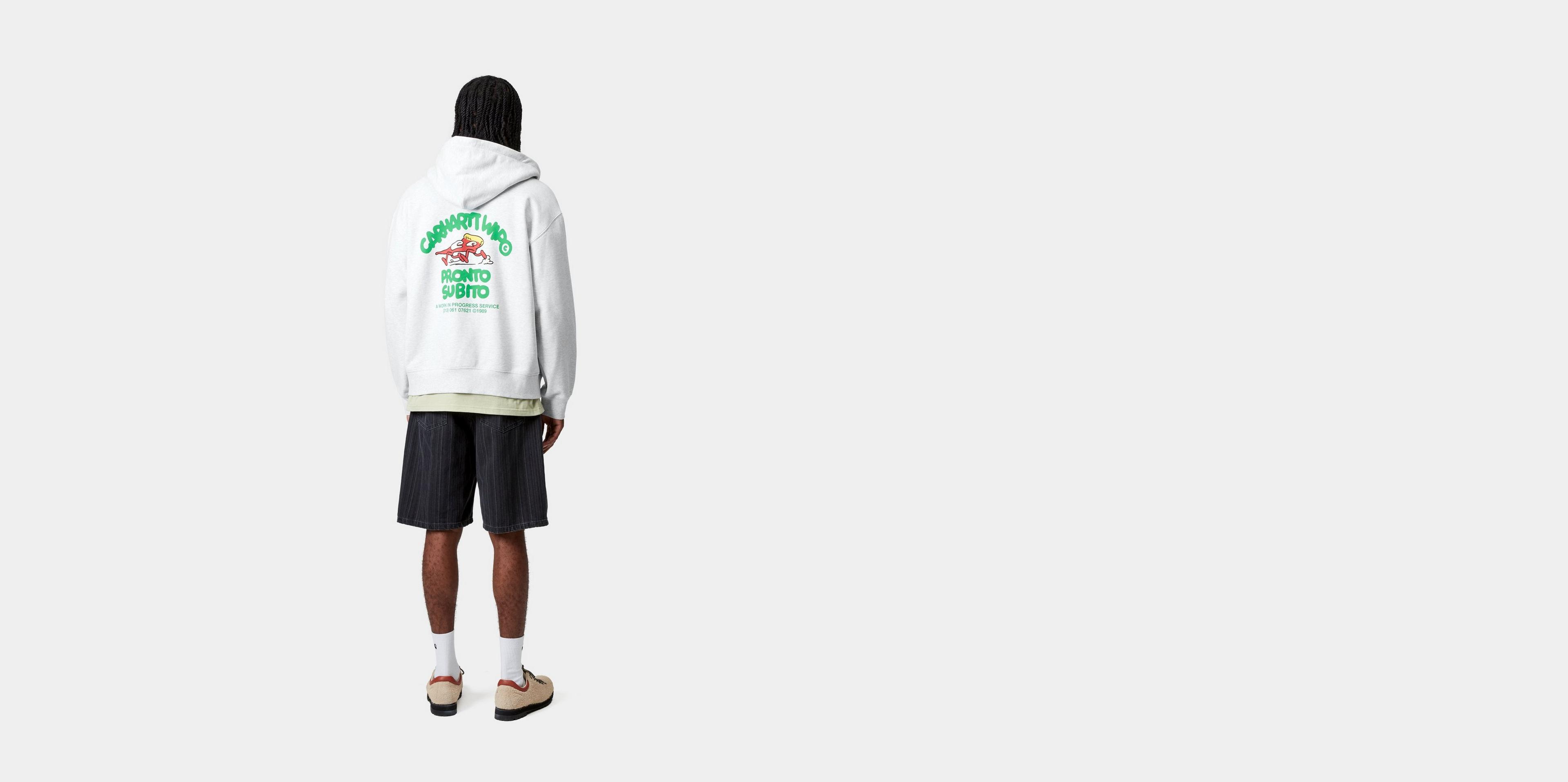 【carhartt】Hooded Prontoスウェットジップフーディ/AshHeather Carhartt WIP Hooded Pronto Sweat Jacket, Ash Heather
