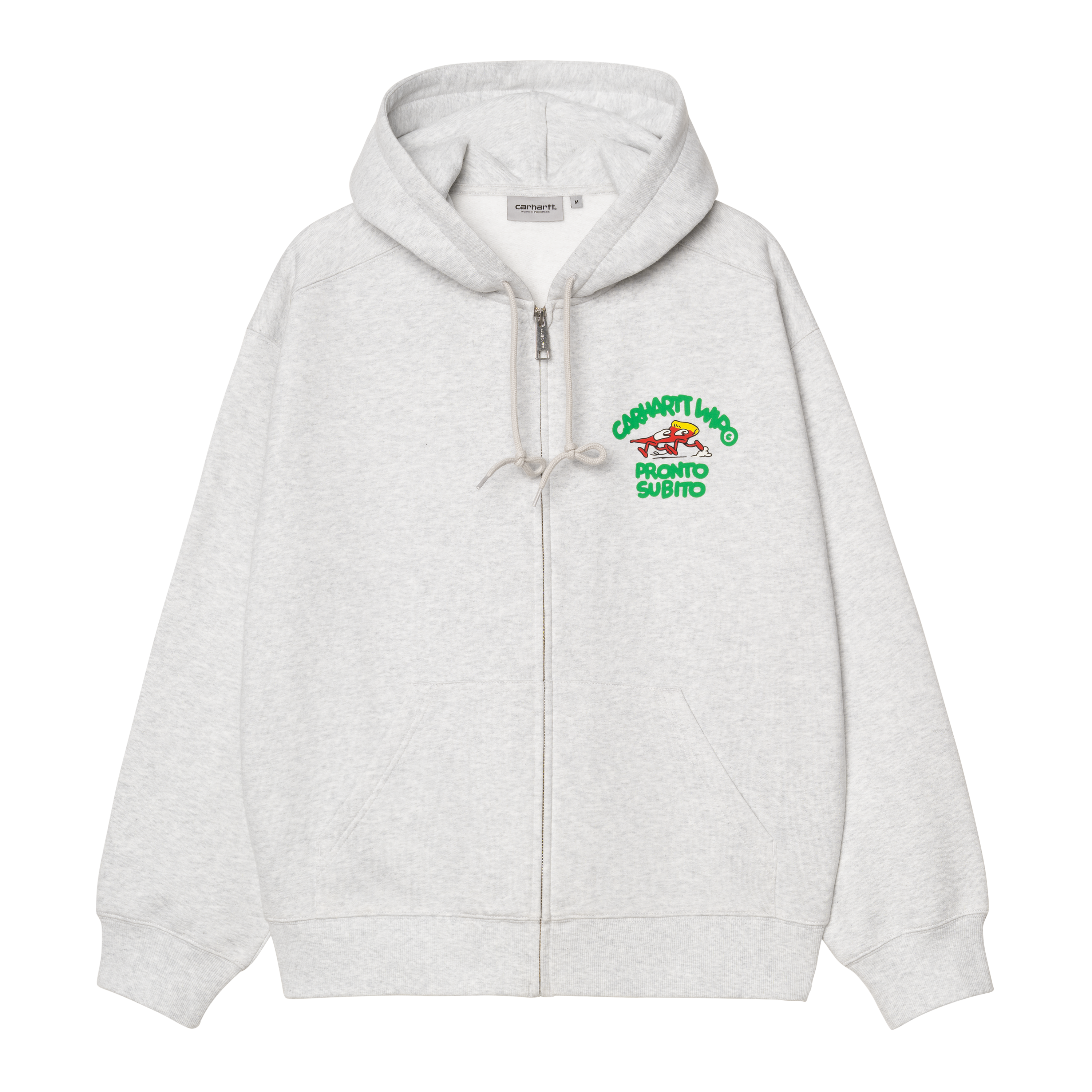 Carhartt WIP Hooded Pronto Sweat Jacket in Grey
