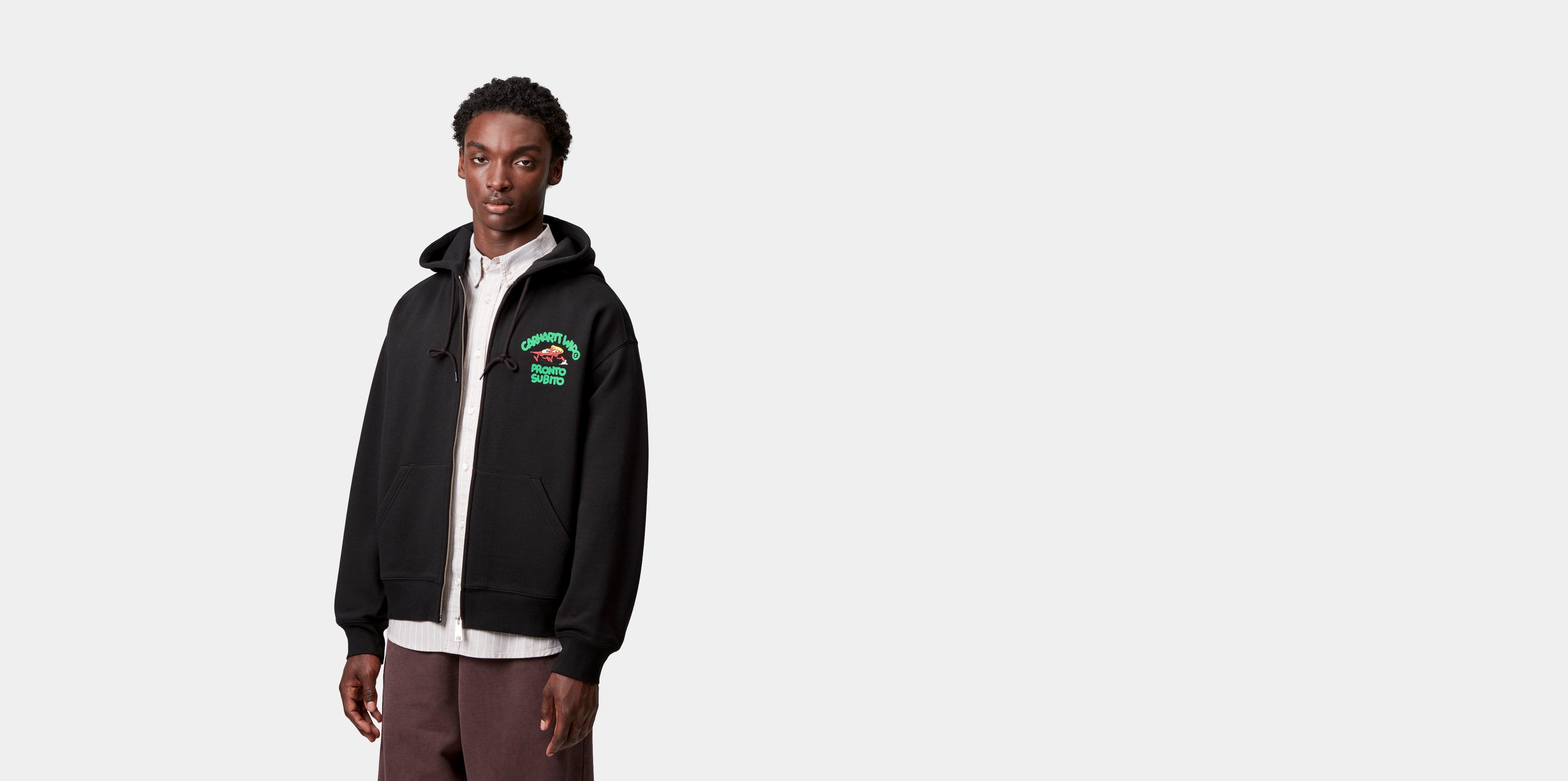 Carhartt WIP Hooded Pronto Sweat Jacket Black | XS | Men