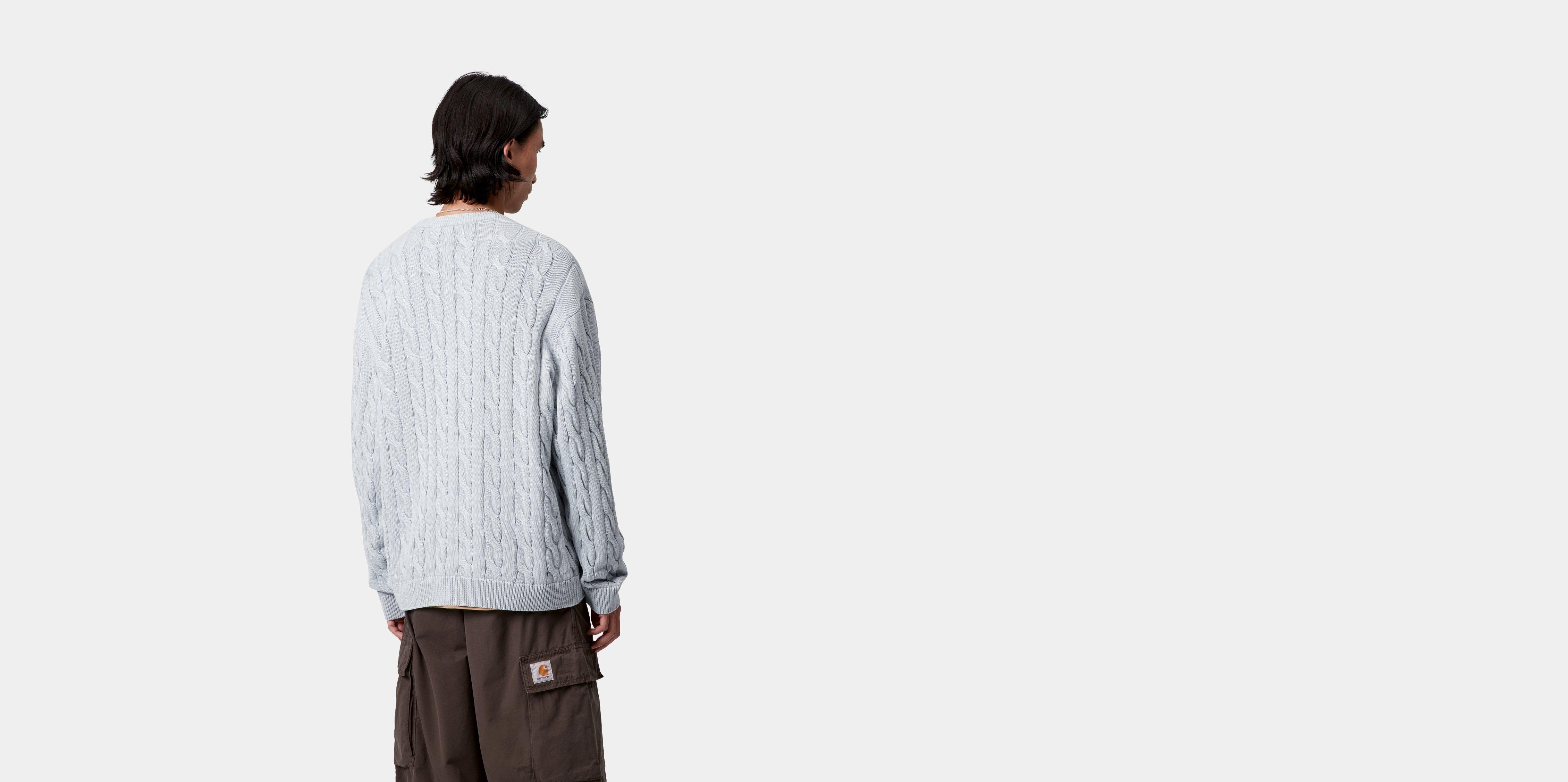 Carhartt WIP Carter Cardigan, Blue Fog | Official Online Store