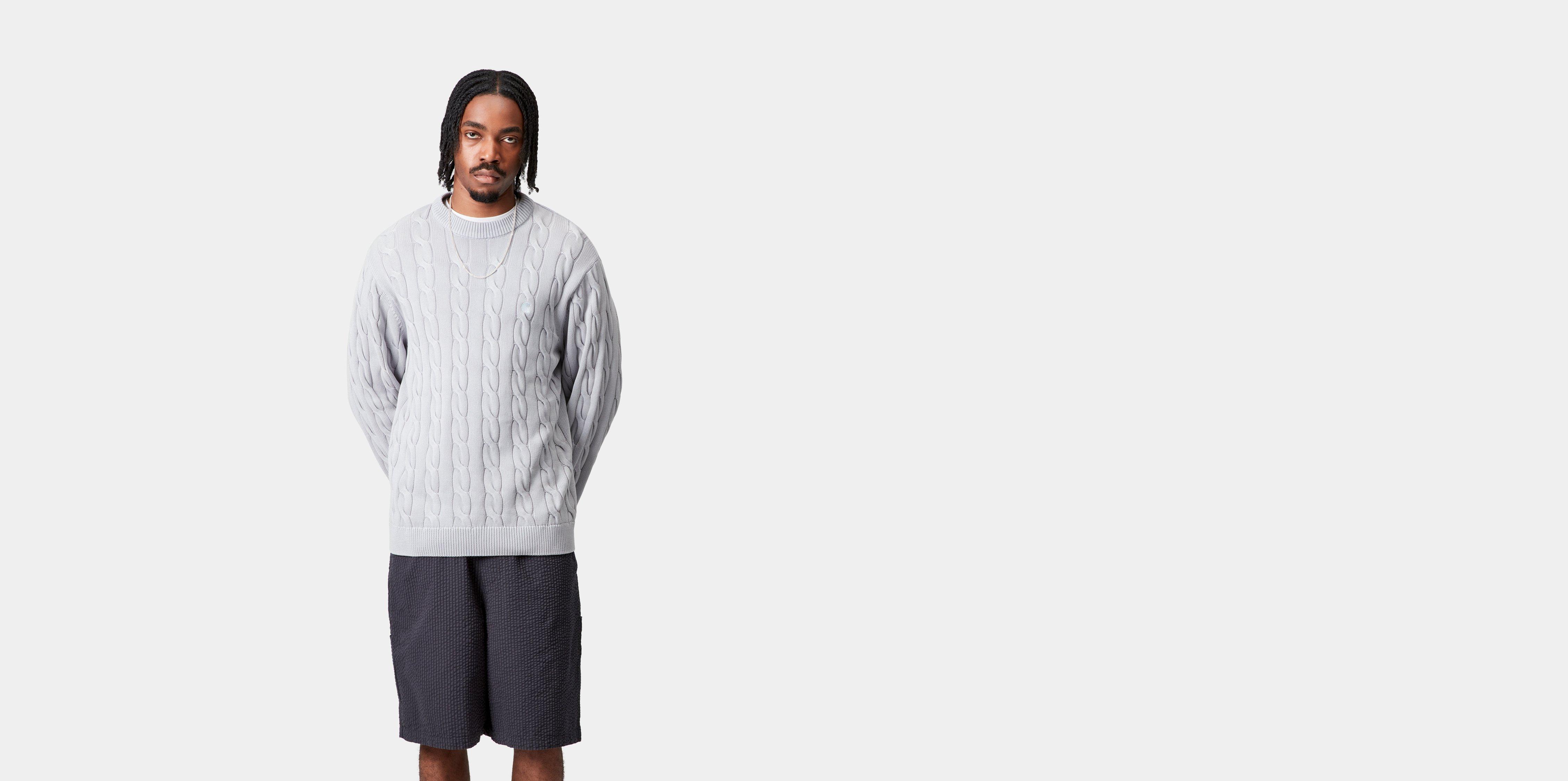 Carhartt WIP Carter Sweater in Blau