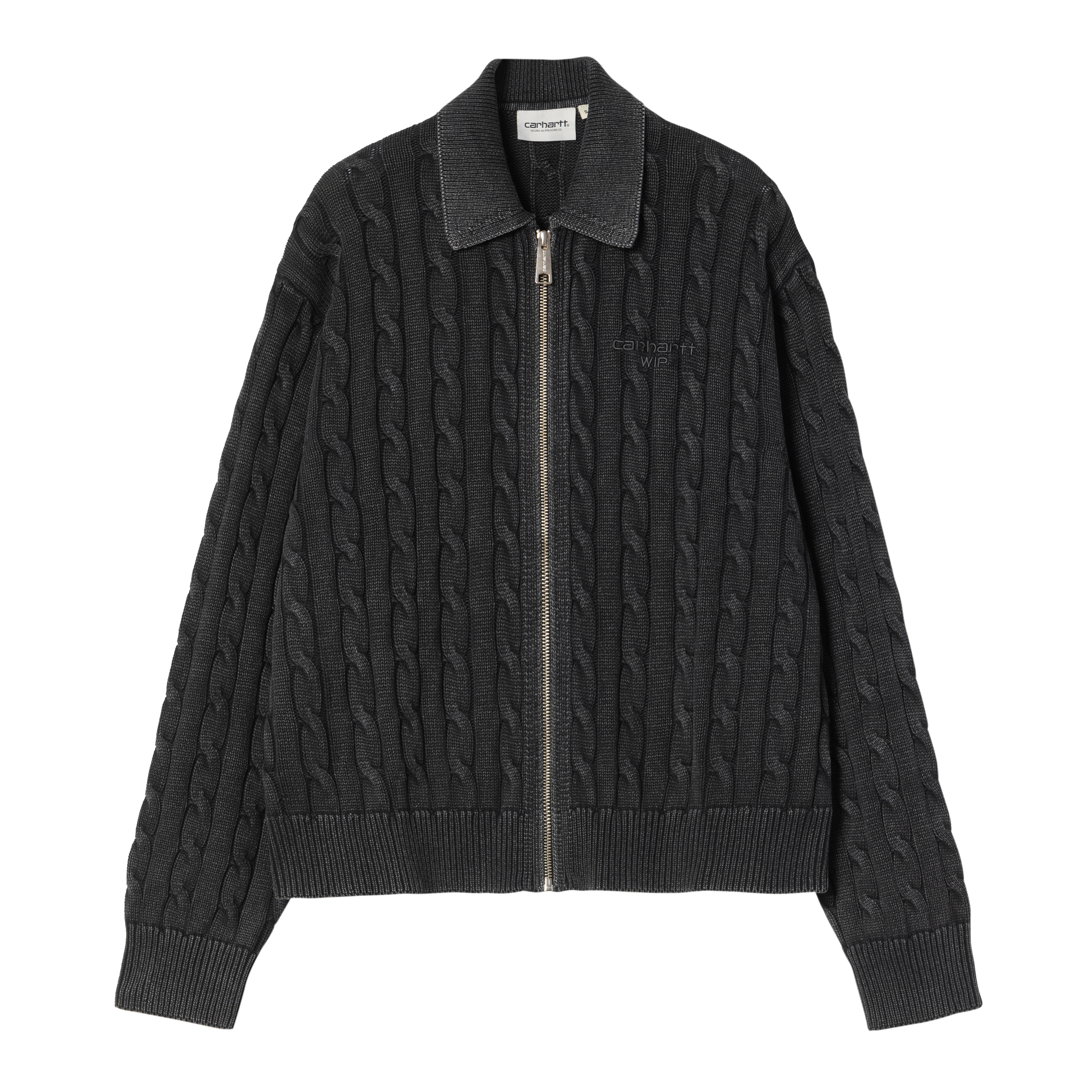 Carhartt WIP Women’s Carter Sweater Jacket in Schwarz