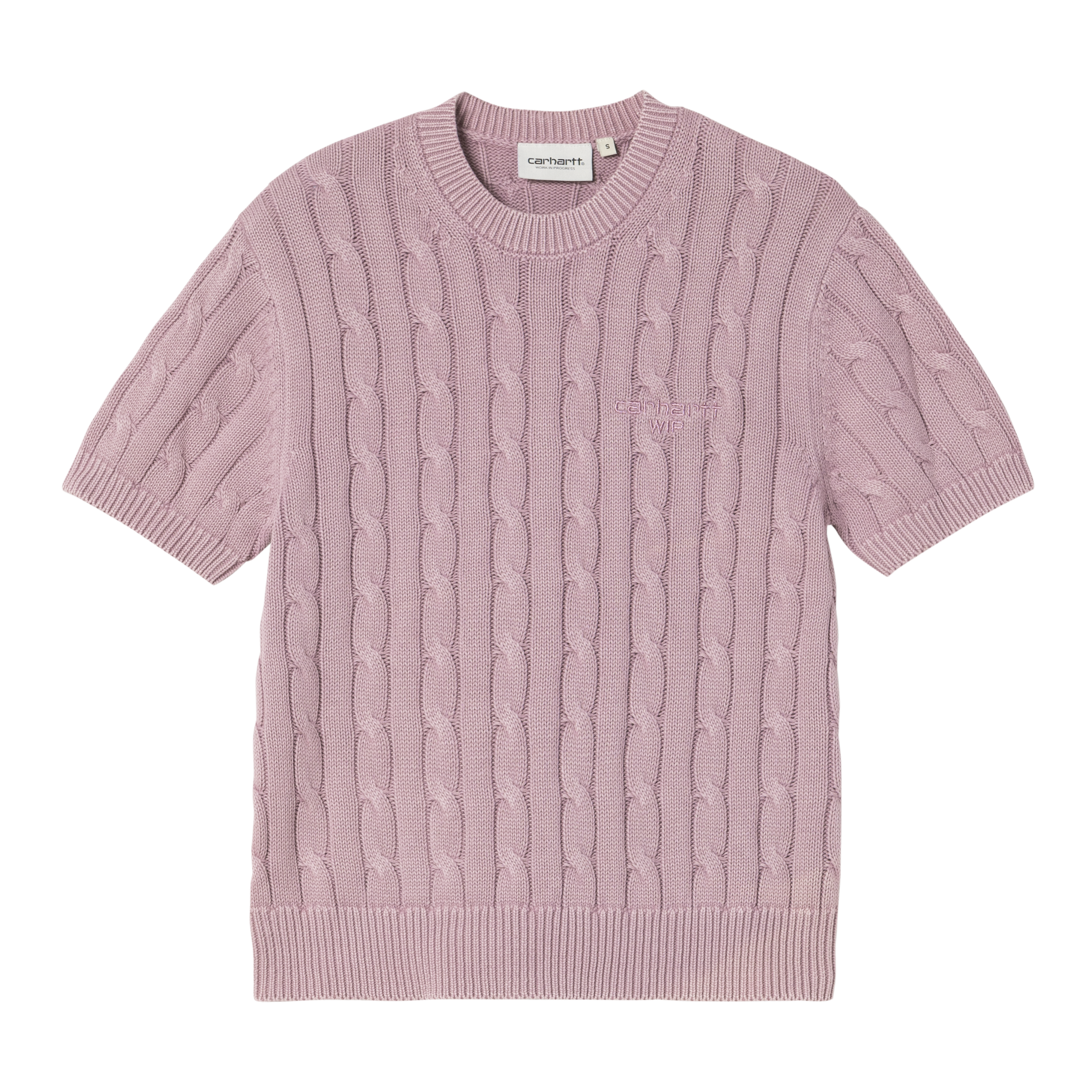 Carhartt WIP Women's Carter Knit T-Shirt in Pink