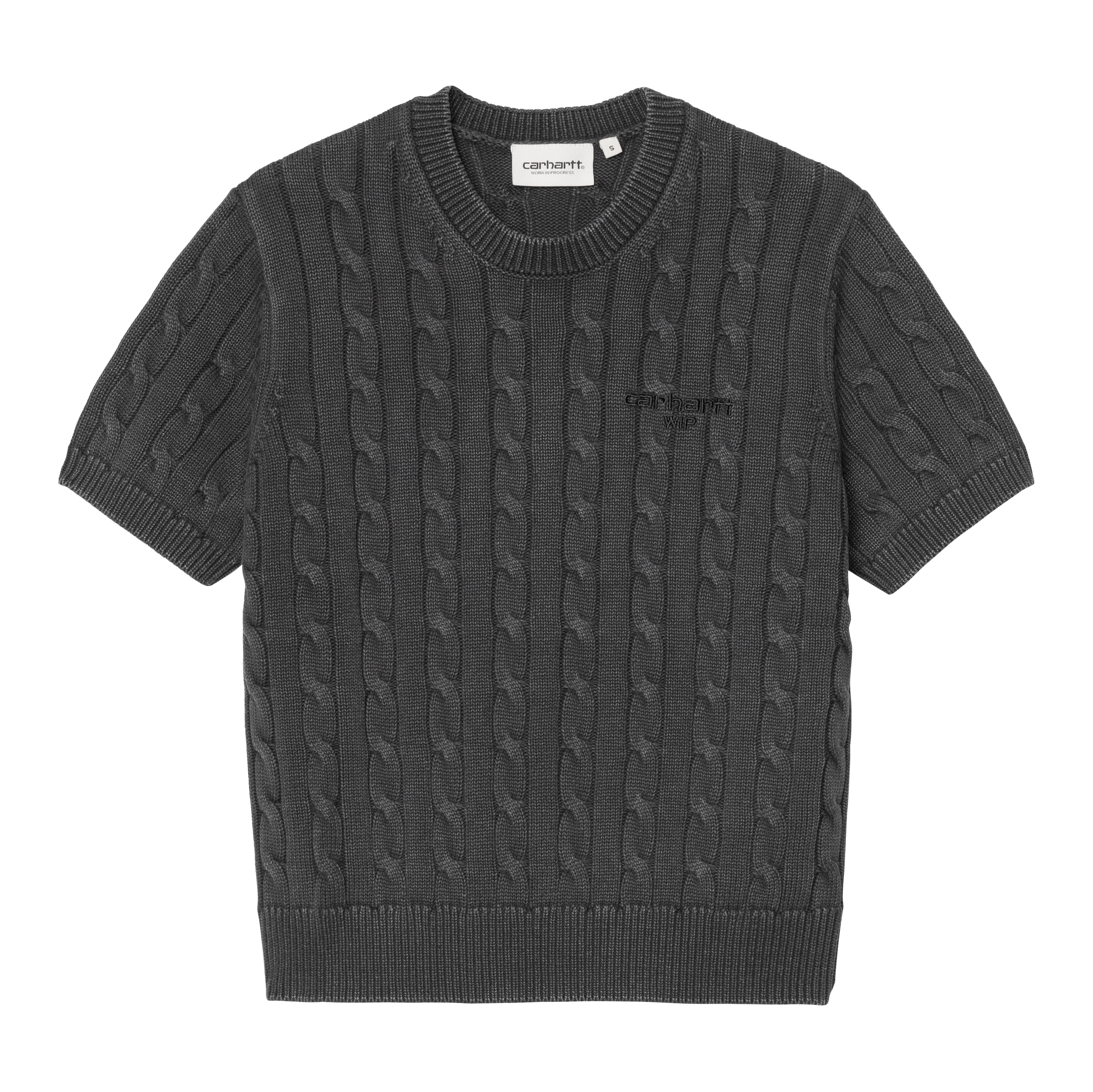 Carhartt WIP Women’s Carter Knit T-Shirt in Schwarz