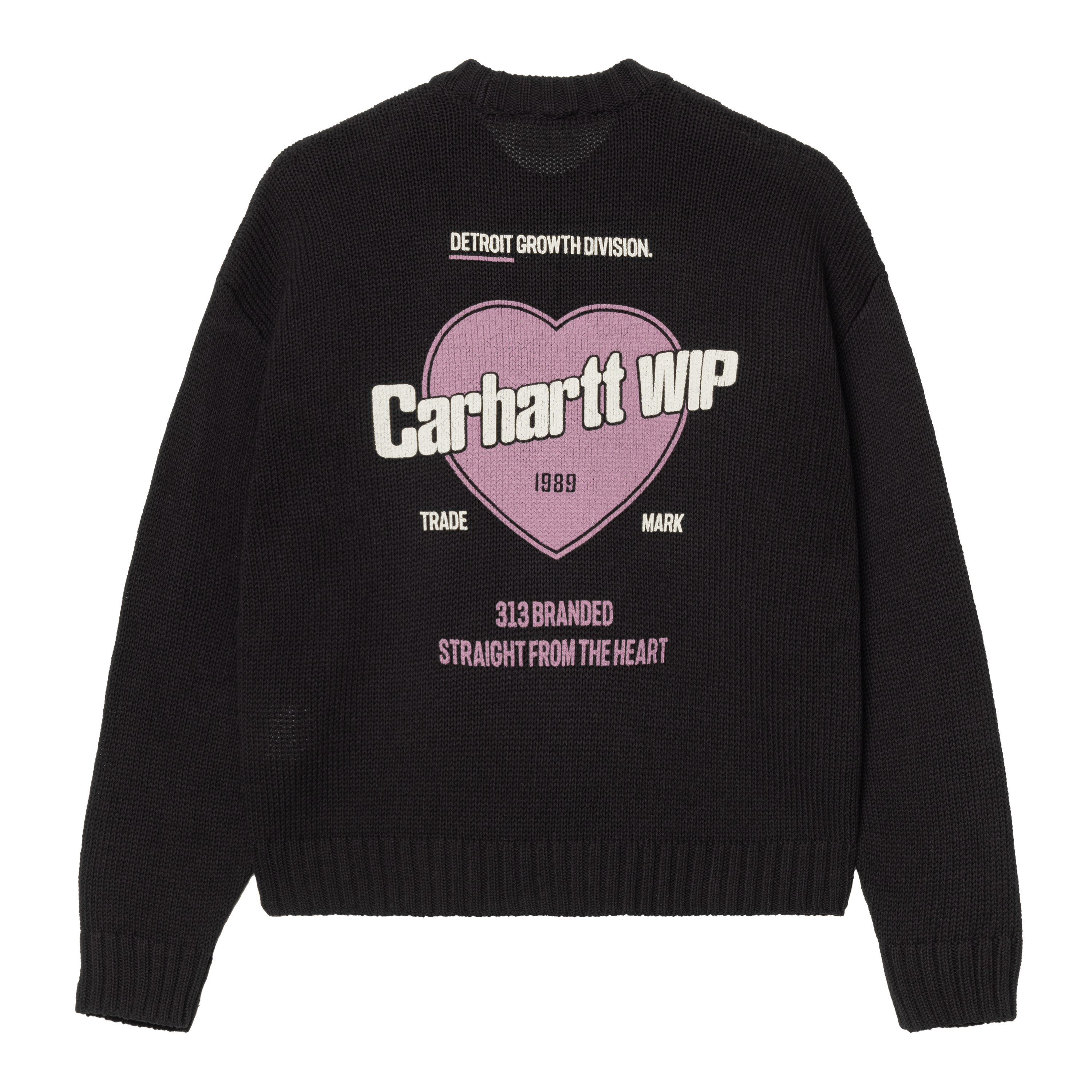 【送料&関税込】Carhartt Black Cotton Calen Sweater Carhartt WIP Calen Sweater | Apparel » Buy online now!