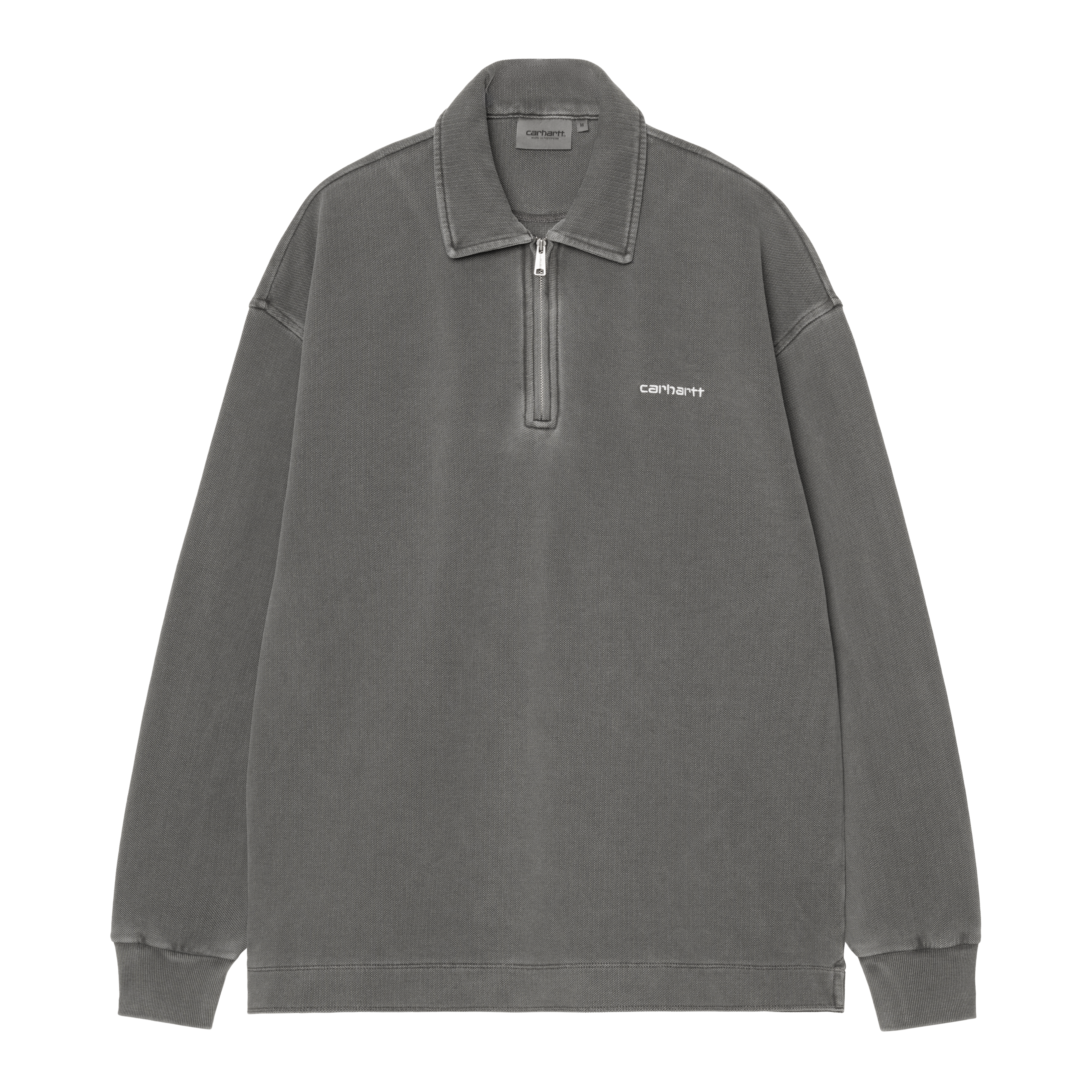 ★ドイツ発*carhartt WIP*新作*PiqueScript スウェット/WB★ Carhartt WIP PiqueScript Sweatshirt, Black / White