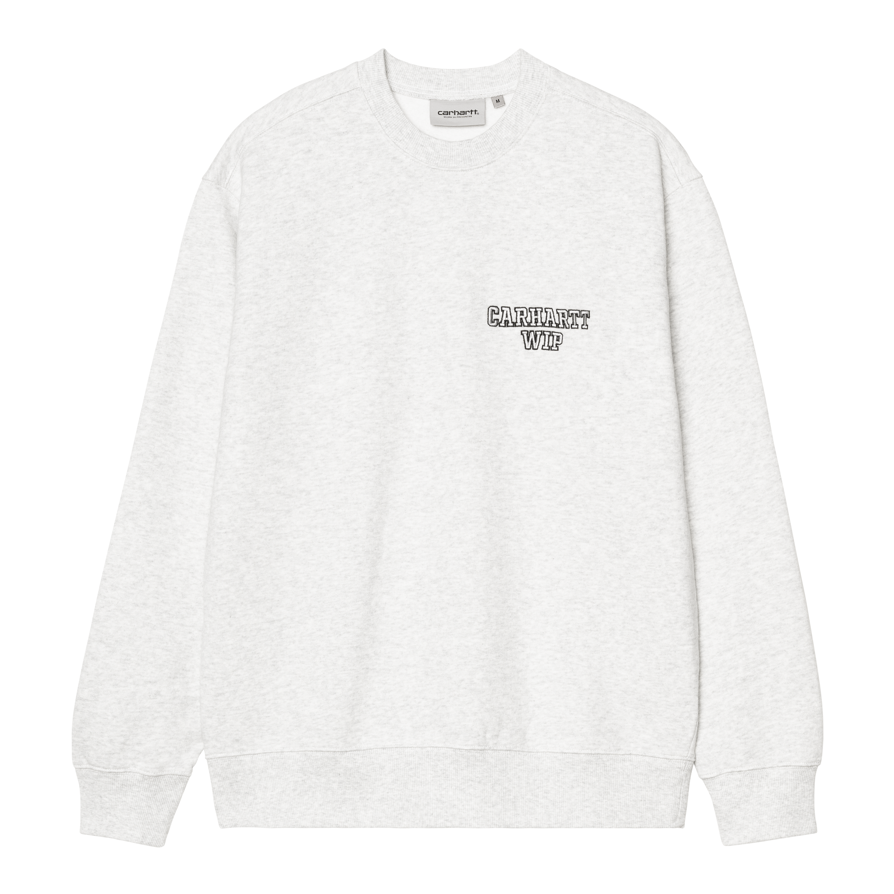 【Carhartt】 ★ ALUMNI SWEATSHIRT ★ LOOSE FIT Carhartt WIP Alumni Sweatshirt, Ash Heather | Official