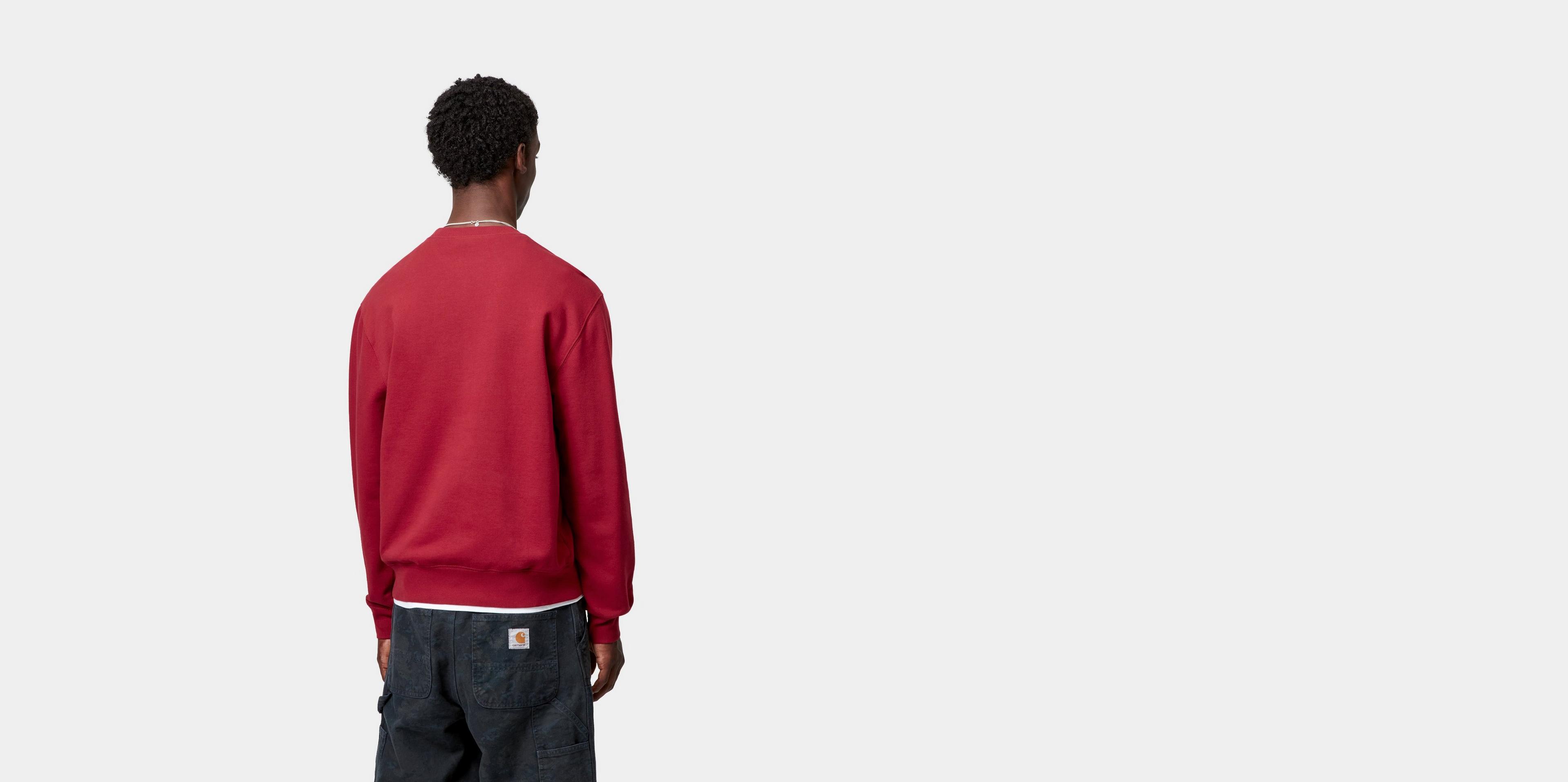 CARHARTT WIP ALUMNI SWEAT カーハート スウェット Carhartt WIP Alumni Sweatshirt, Scarlet | Official Online Store