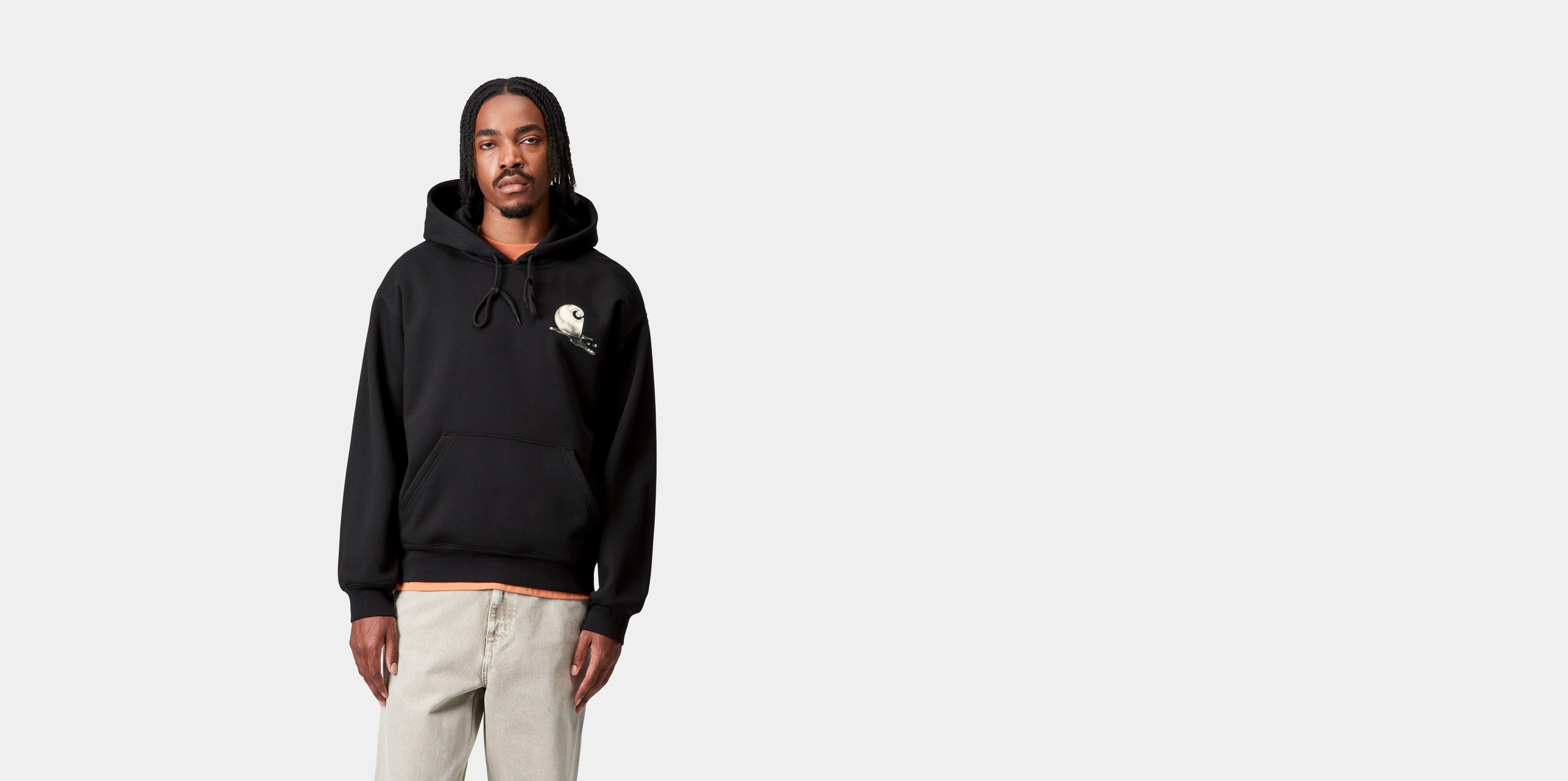 Carhartt WIP Hooded Jake Garcia Sweatshirt, Black | Official