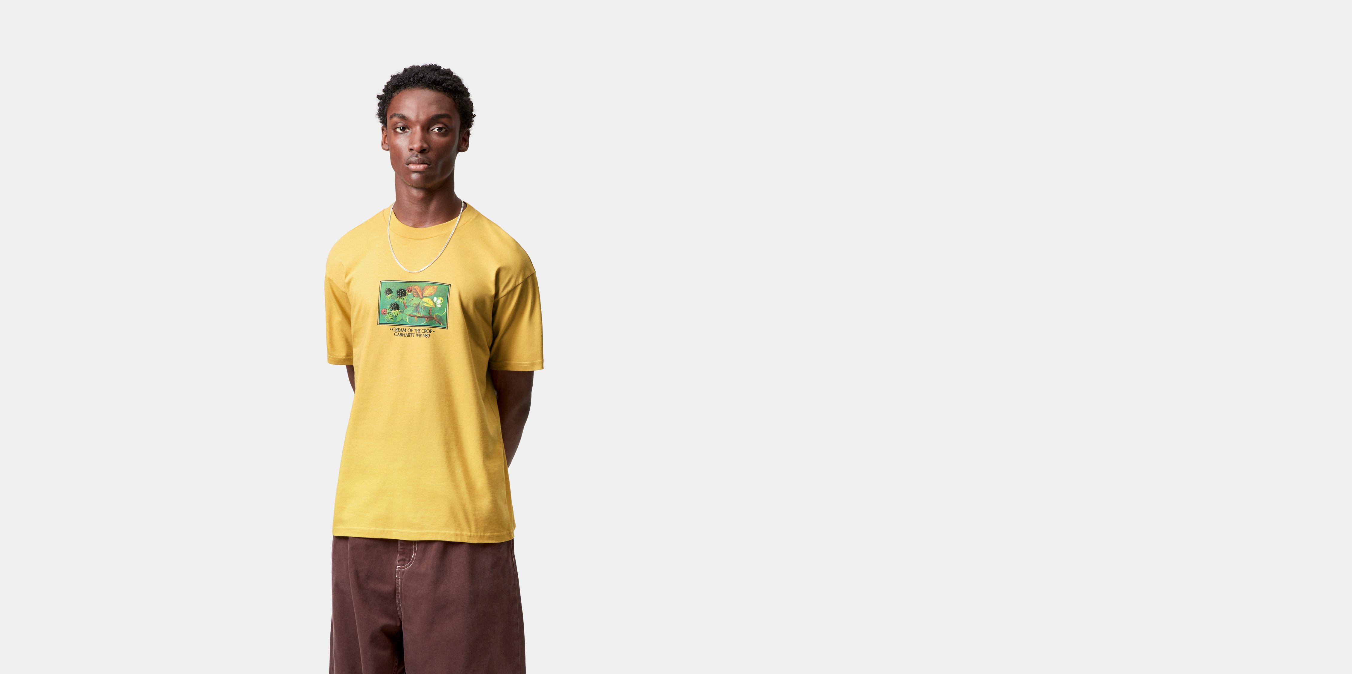 Carhartt WIP S/S Cream Of The Crop T-Shirt Suncrest | yellow | XS | Men