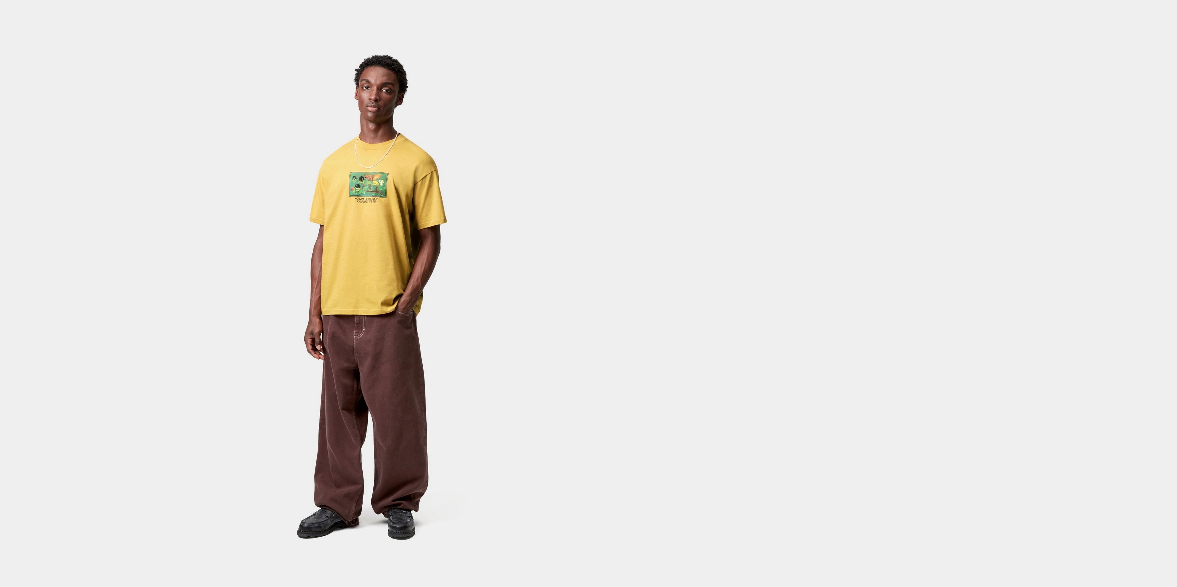 Carhartt WIP S/S Cream Of The Crop T-Shirt, Suncrest