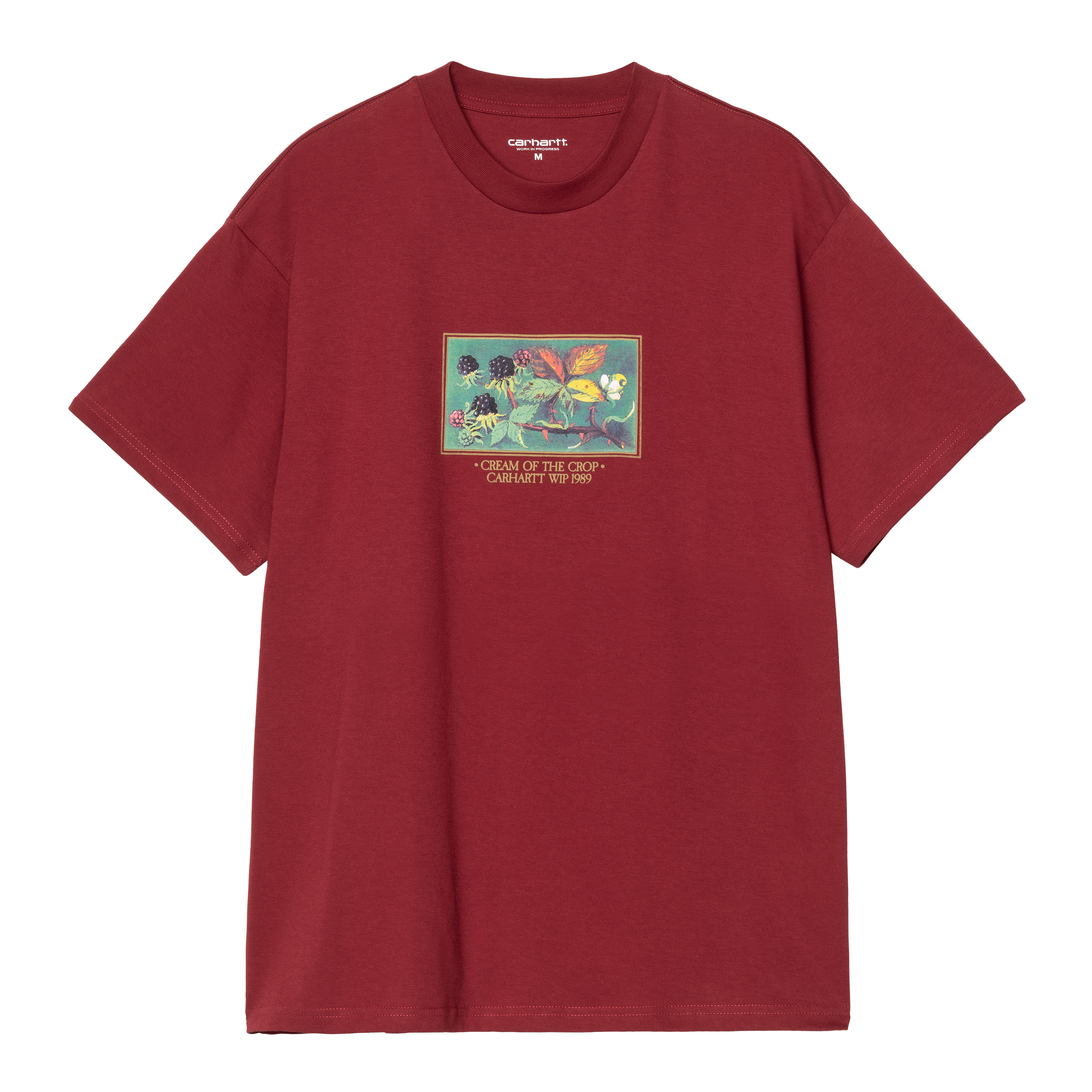 ★CARHARTT WIP Cream Of The Crop T-Shirt Tシャツ 関税込★ Carhartt WIP S/S Cream Of The Crop T-Shirt, Scarlet