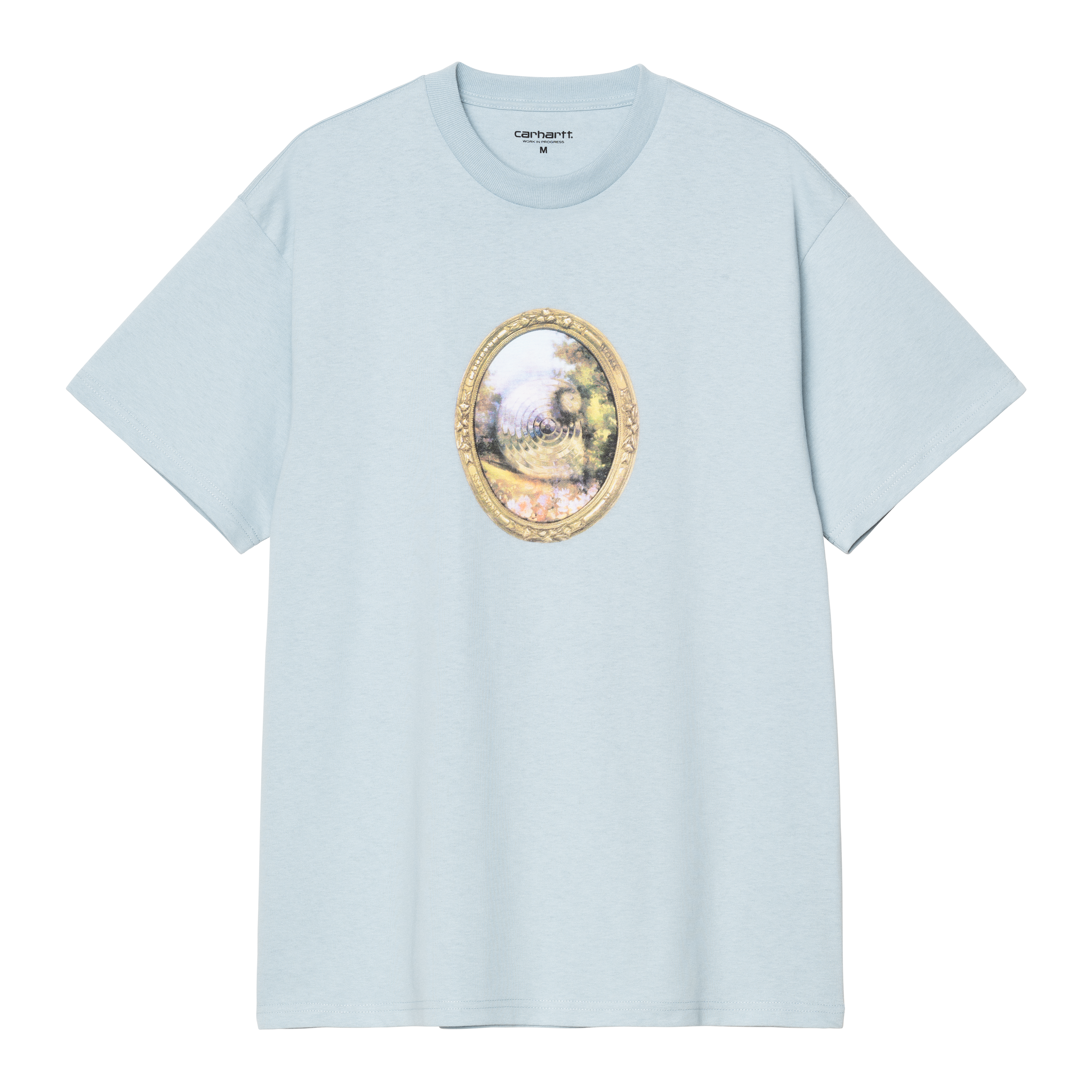 Carhartt WIP Short Sleeve Mirror T-Shirt in Blue